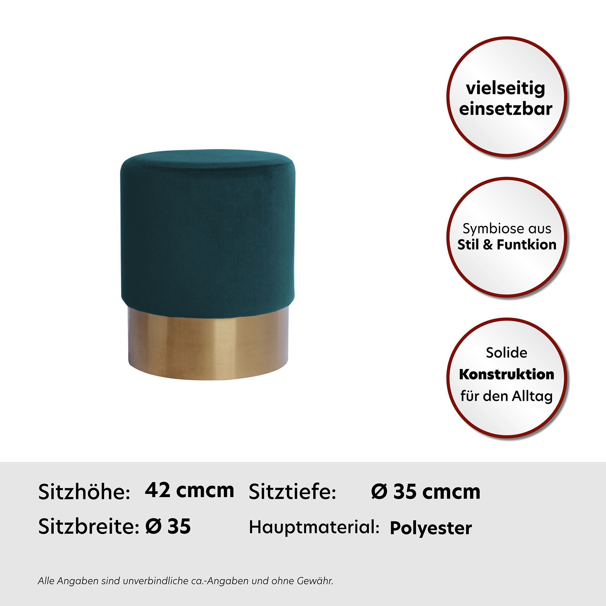 KAYOOM Nano 110 Stool Green 35cm 2