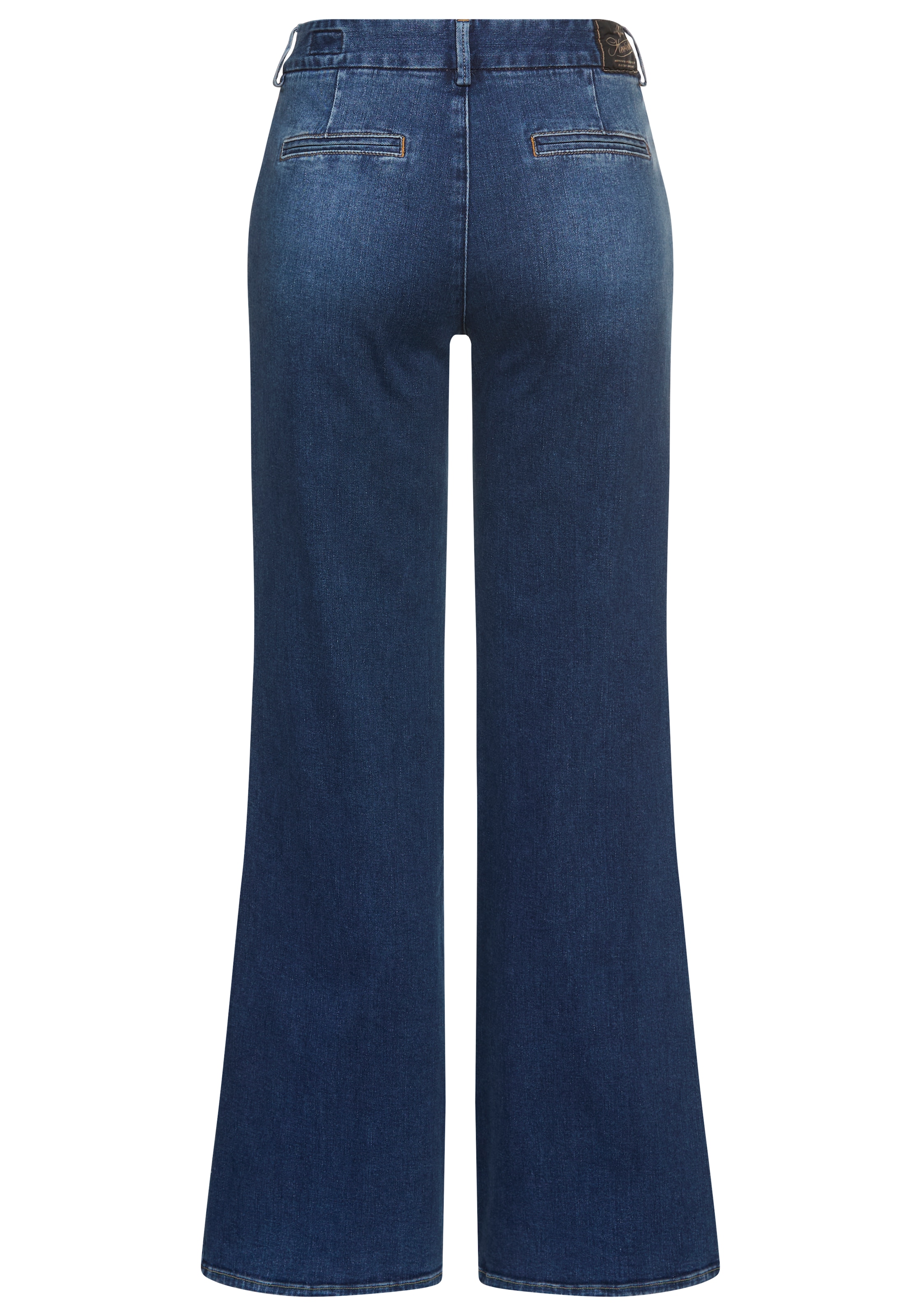 Herrlicher Schlagjeans »Lovely Flared Denim Cashmere Touch«, im Flared Fit