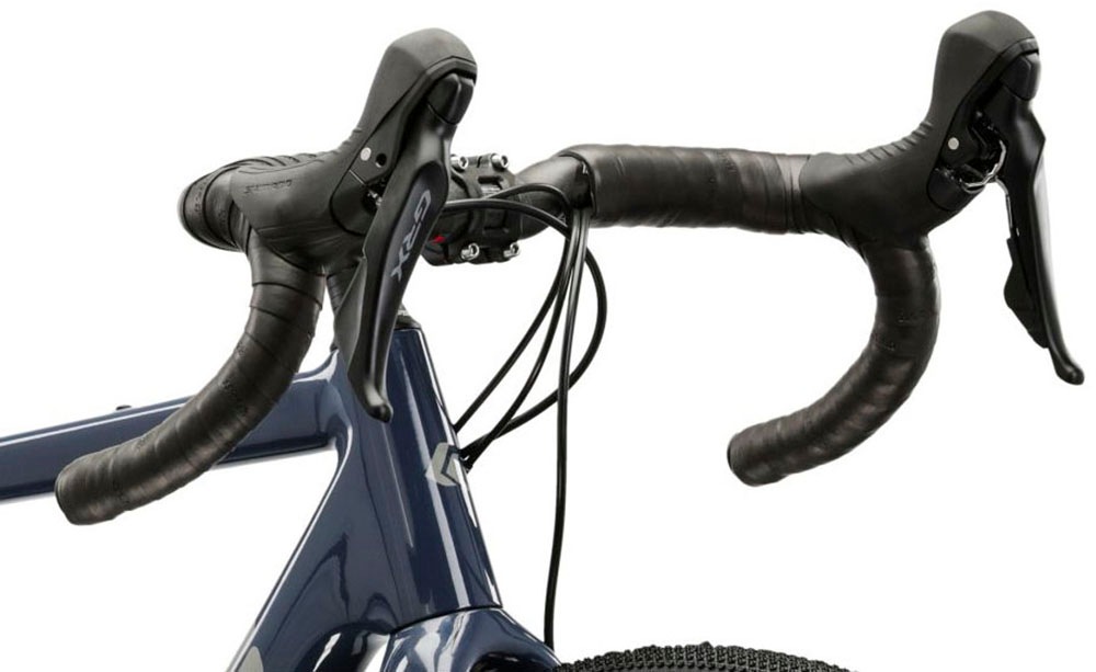 Kross Gravelbike »KROSS Gravelbike Esker 8.0 28" blau 24 Gänge«, 24 Gang, Shimano, GRX RX820 Schaltwerk, Kettenschaltung