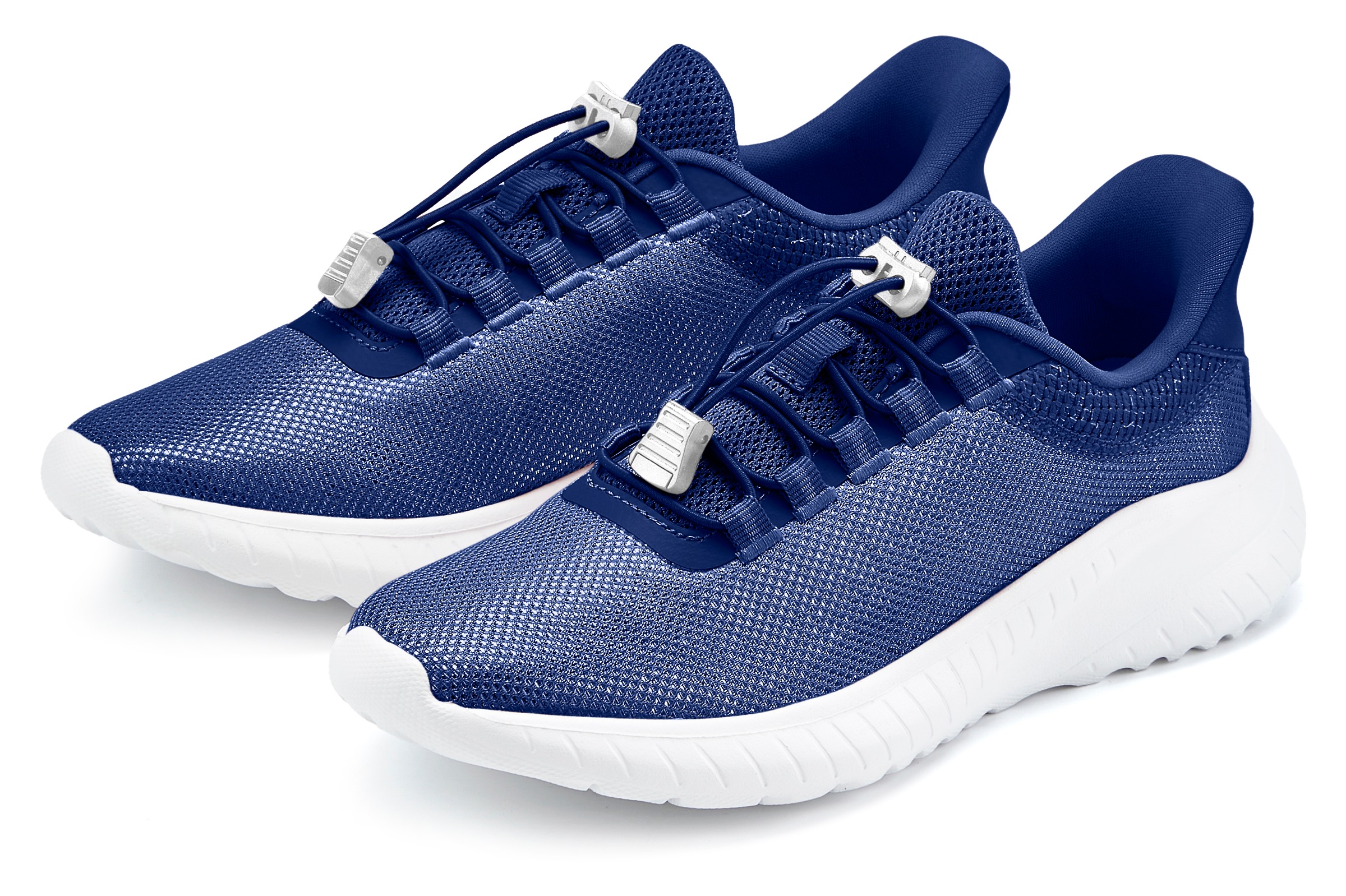 LASCANA Sneaker mit leichtem Metallic-Effekt