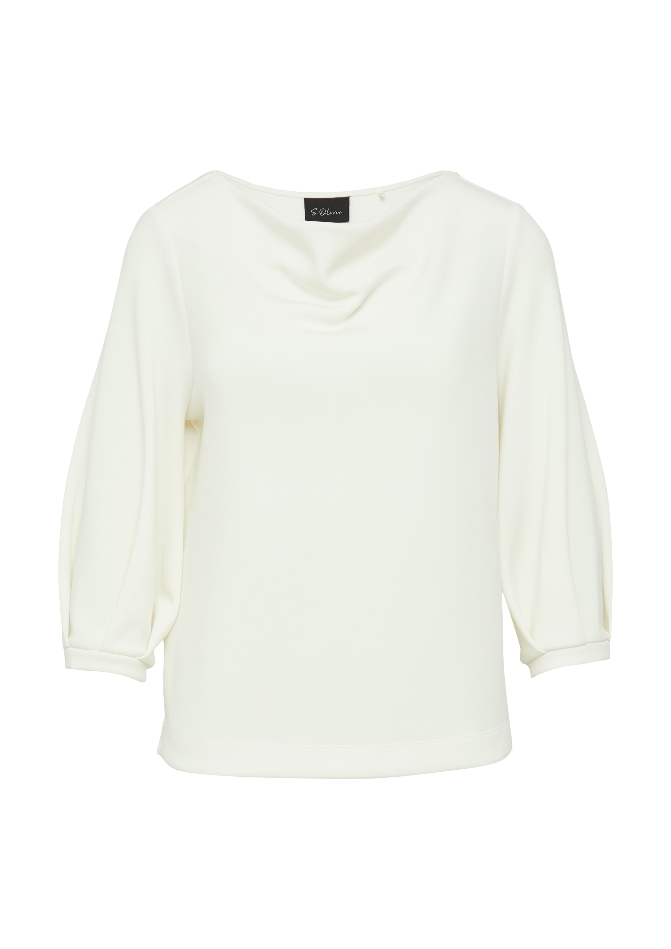 s.Oliver BLACK LABEL Sweatshirt, aus Interlock Jersey