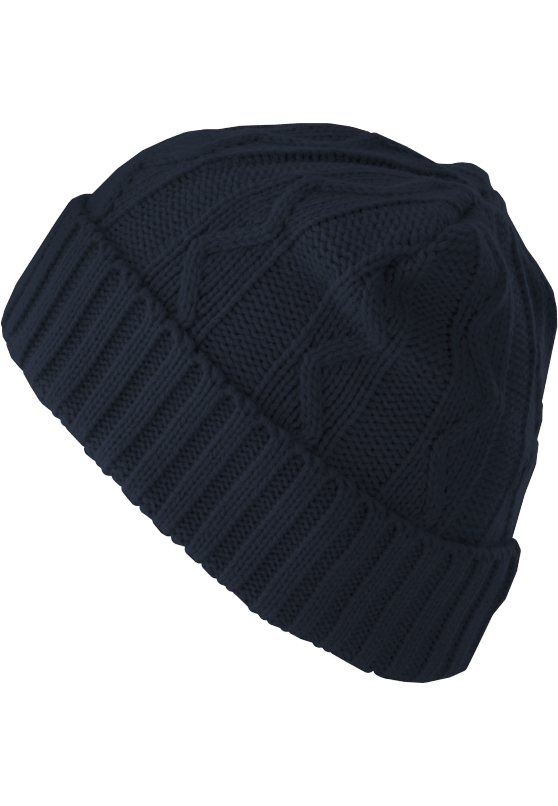 MSTRDS Beanie »MSTRDS Unisex Beanie Cable Flap« 1 Stk.