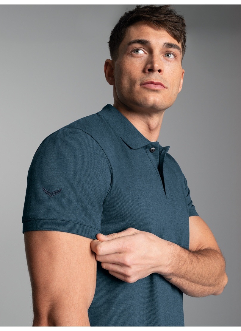 Trigema Poloshirt "TRIGEMA Slim Fit Poloshirt aus DELUXE-Piqué" 1 Stk. günstig online kaufen