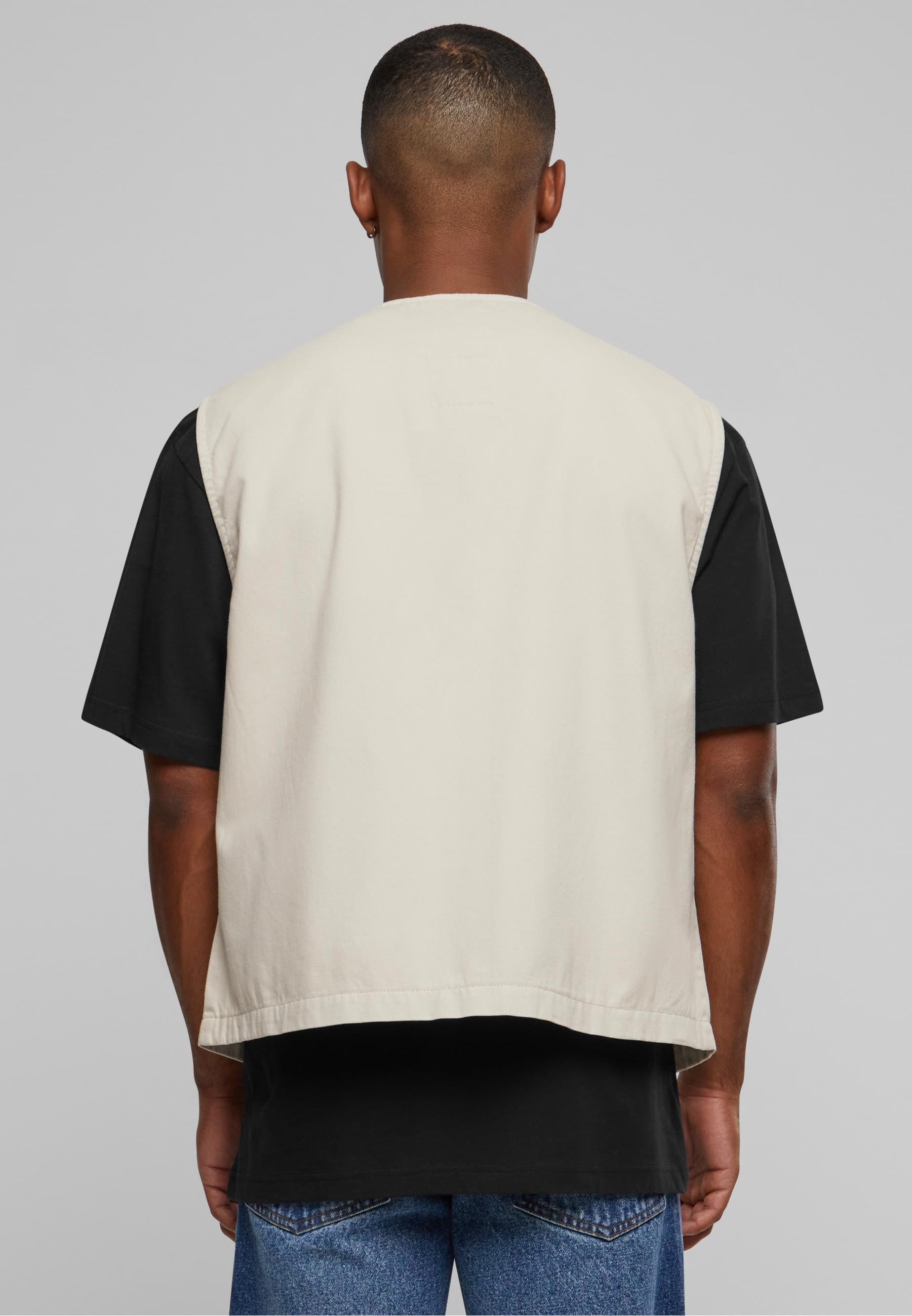 URBAN CLASSICS Steppweste »Urban Classics Herren Organic Cotton Vest«, (1 tlg.)