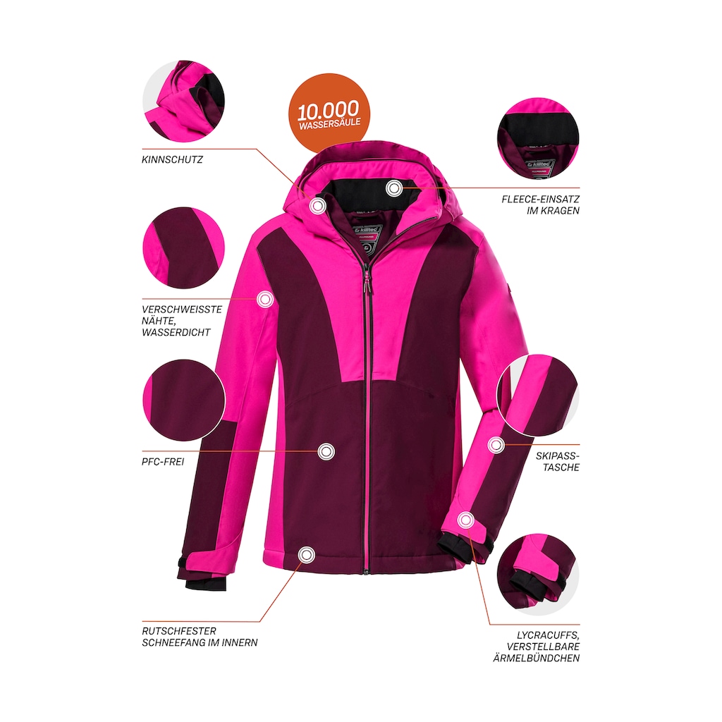 Killtec Skijacke »KSW 155 GRLS SKI JCKT«