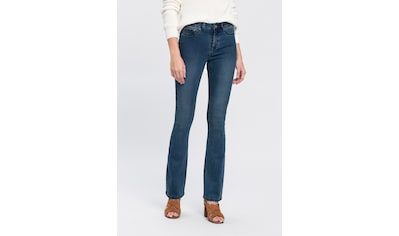 bestellen BAUR Waist Arizona | Bootcut-Jeans High »Shaping«,