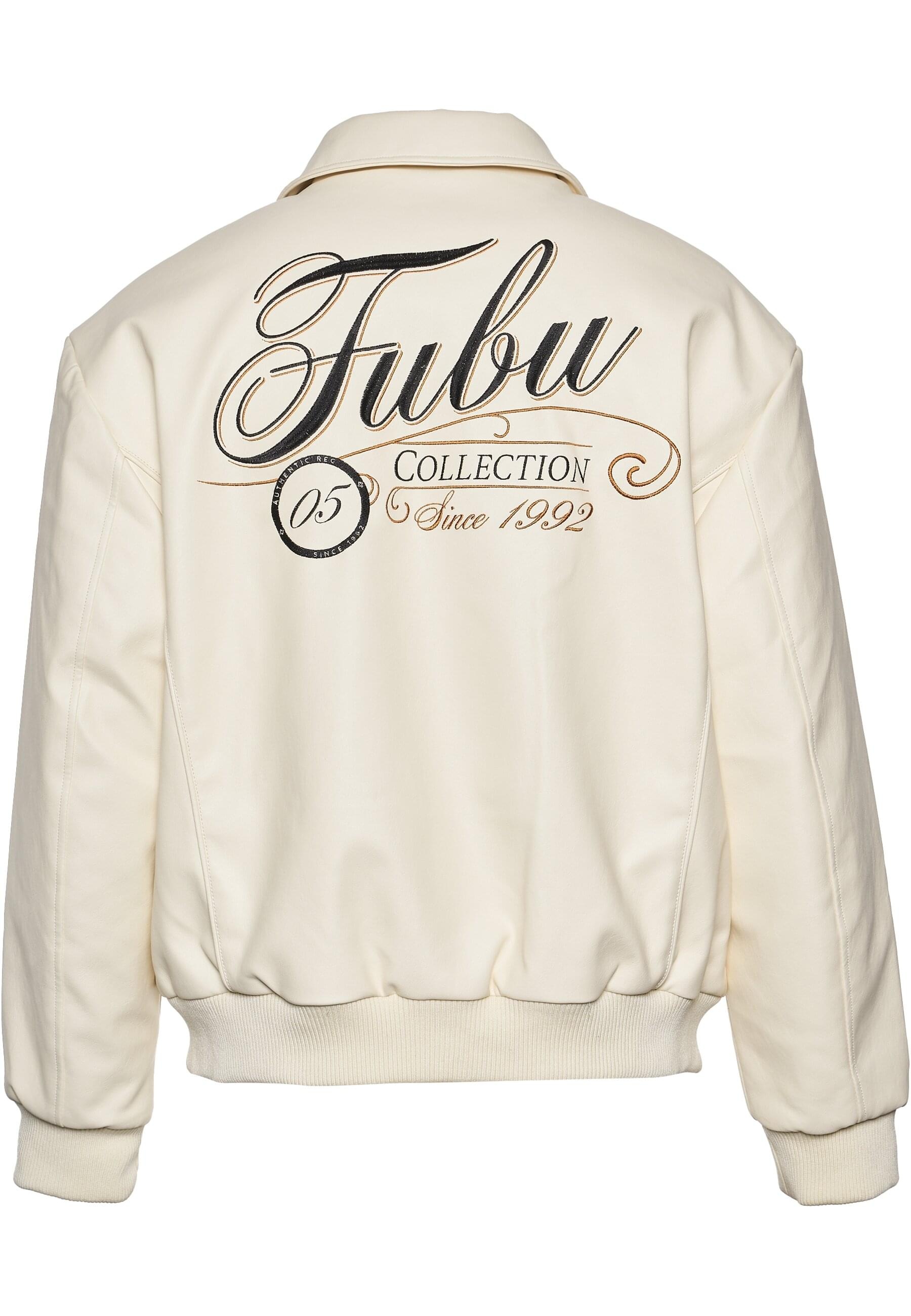 Fubu Collegejacke »Fubu Herren FM234-008-3 Fb Initials Leather Coach Jacket«, (1 St.), ohne Kapuze