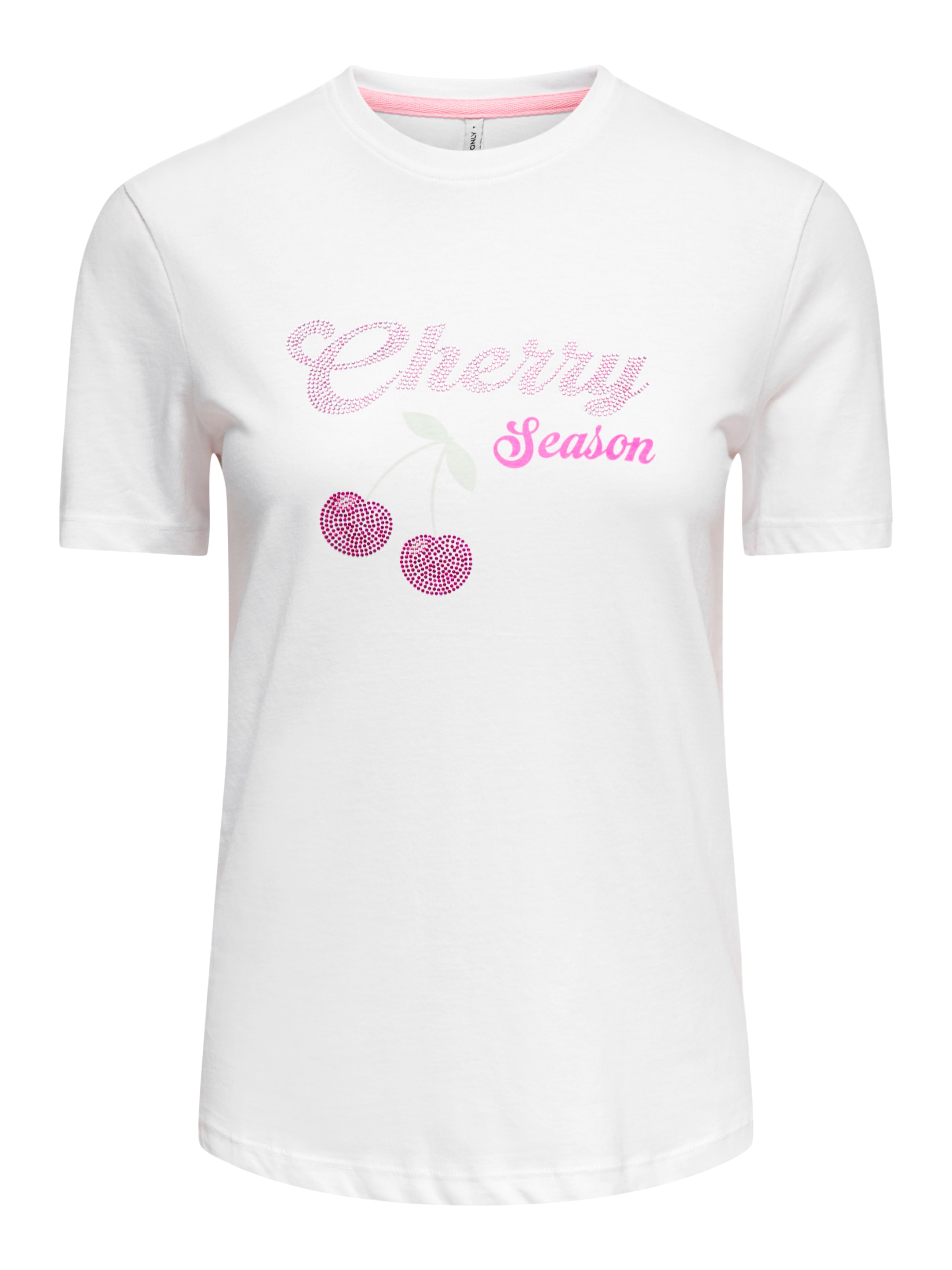 ONLY Kurzarmshirt "ONLNIKITA REG S/S TOP BOX JRS" Baumwolle, regular fit, R günstig online kaufen