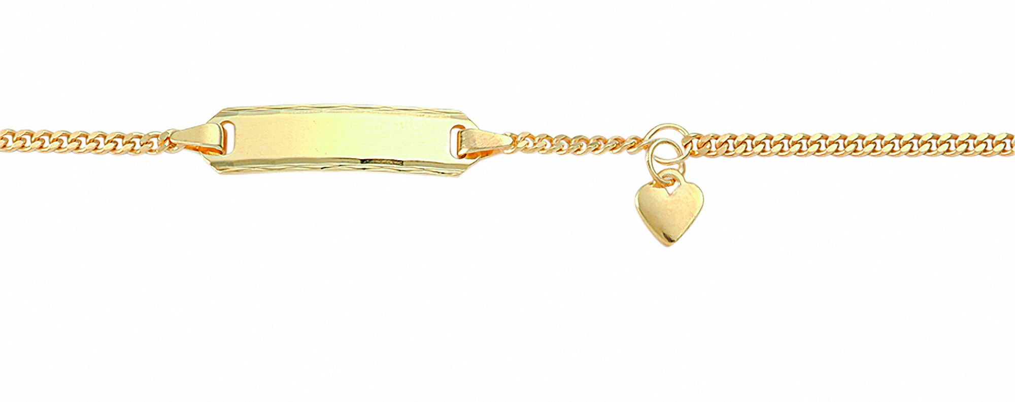 ADELIA ́S Damen Goldarmband "Damen Goldschmuck", 14, Gold, gold, Gold, Armbänder, 333 Gold Goldschmuck für Damen