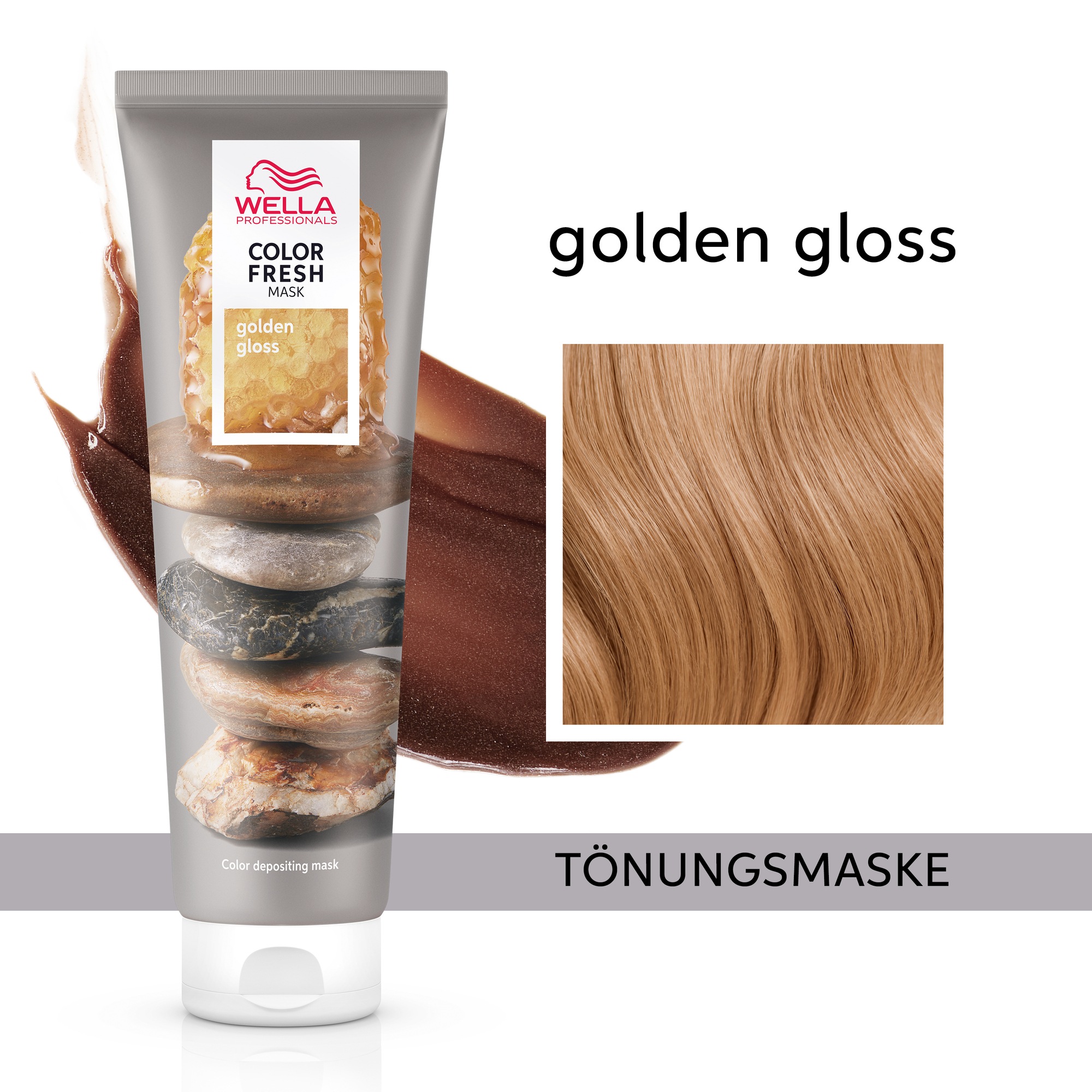 Wella Professionals Haarmaske »Color Fresh Mask Golden Gloss« frei von Silikonen, auswaschbar, wöchentliche Anwendung