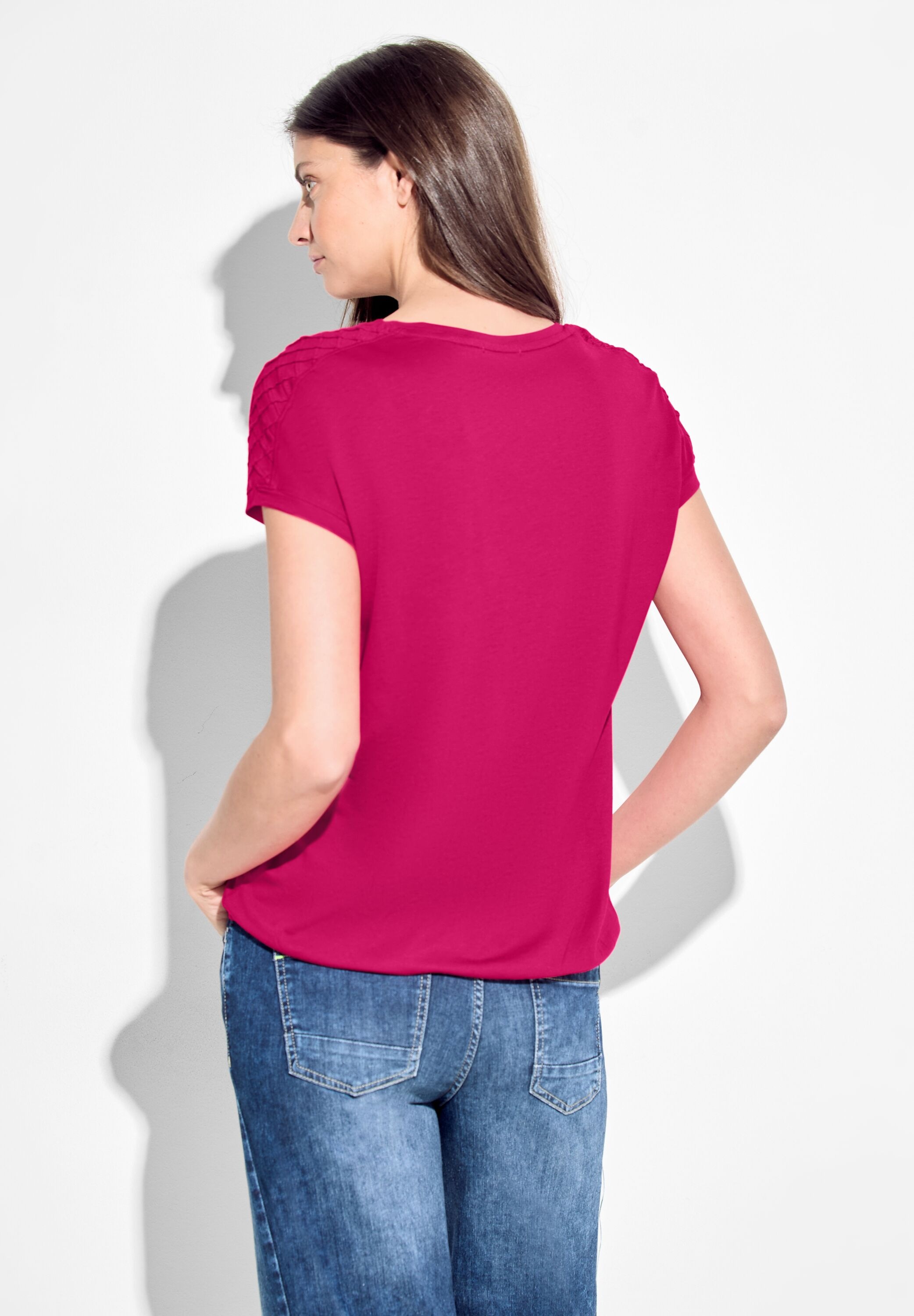 Cecil T-Shirt, in Unifarbe