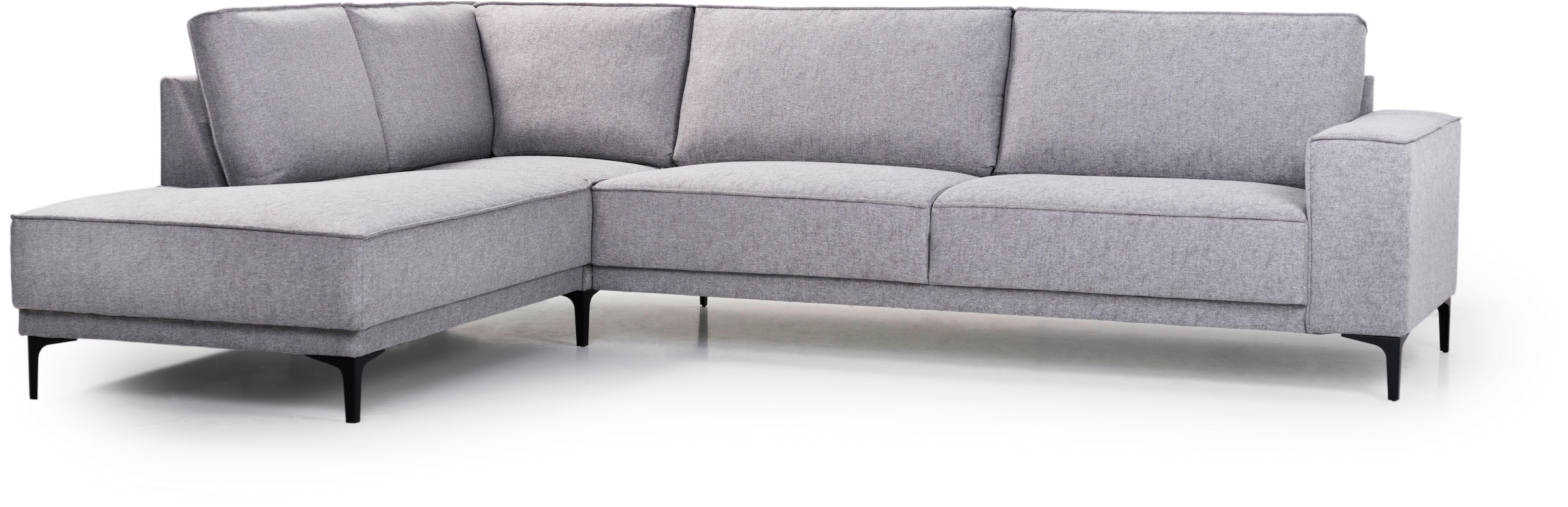 Places of Style Ecksofa Oland, L-Form, inkl. Rückenkissen, hochwertige Verarbeitung