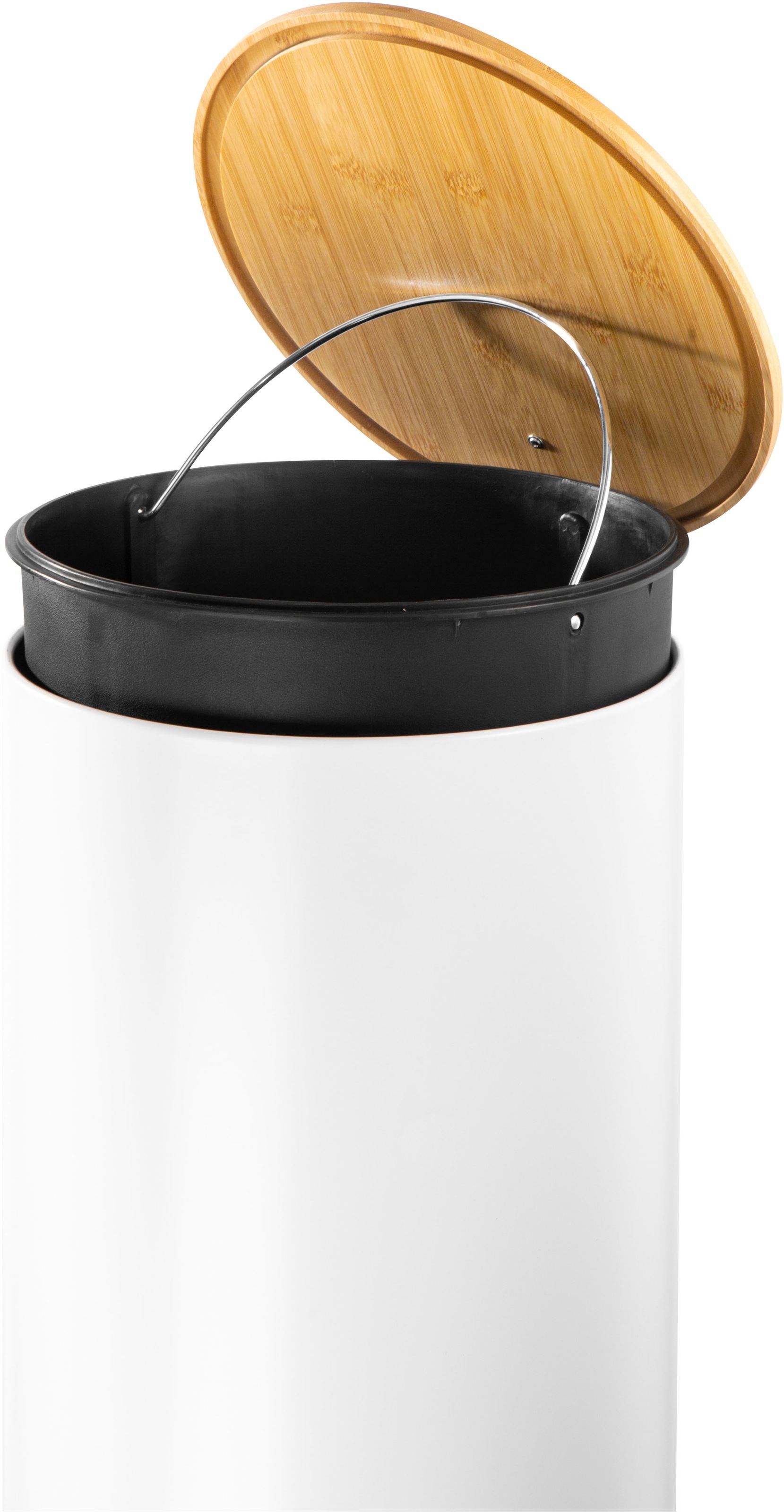 ECHTWERK Mülleimer »Tretabfalleimer mit Soft-Close Funktion« 1 Behälter Öffnungsmechanismus: Step-On, Herausnehmbarer Inneneimer