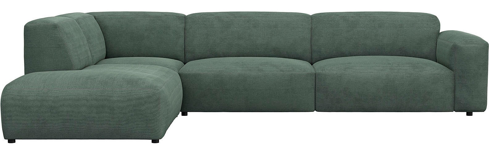 FLEXLUX Ecksofa »Lucera, super bequem durch hochwertigen Sitzaufbau mit Kaltschaum«, modern &...