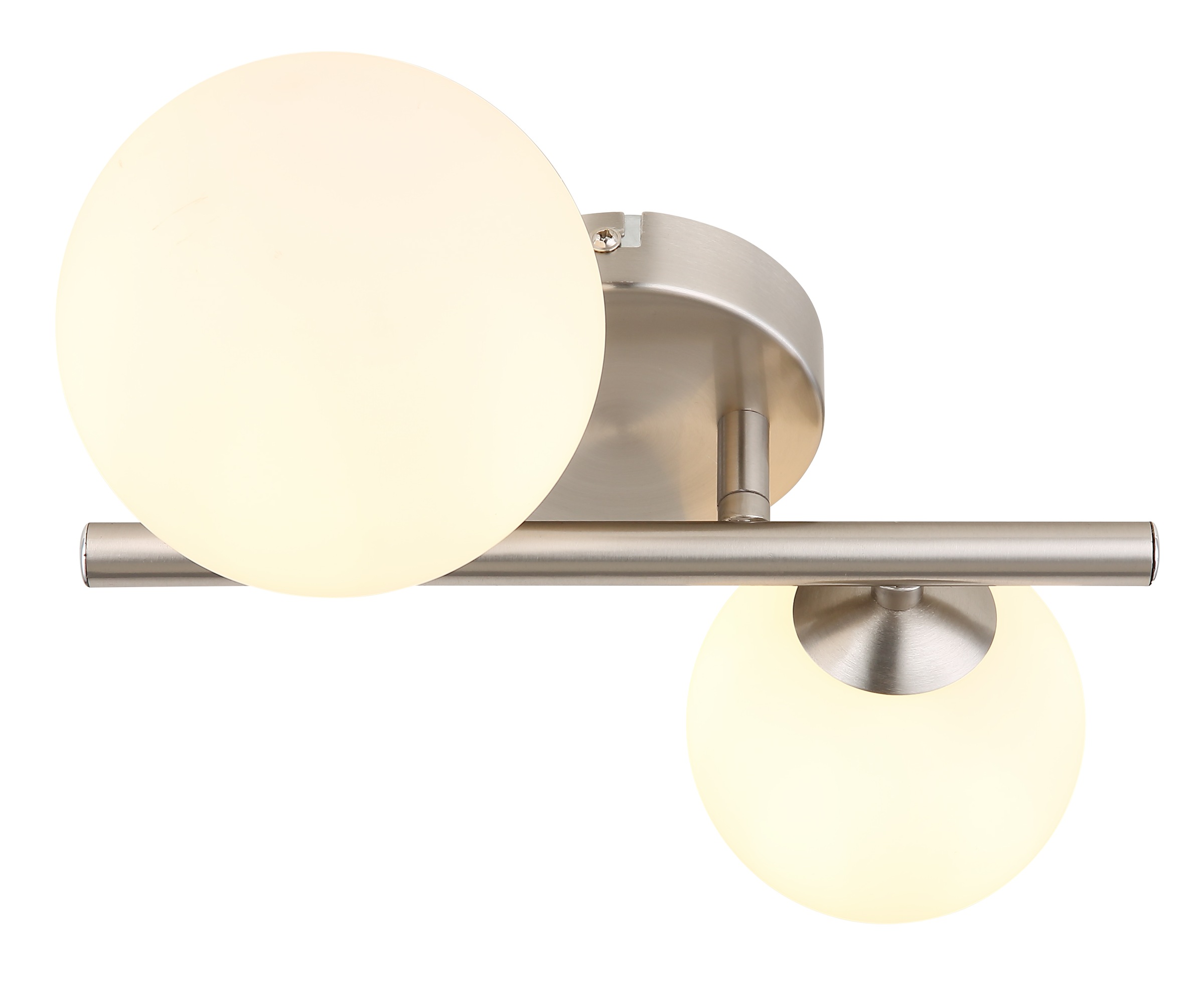 GLOBO LIGHTING Wandleuchte »RIHA«, Leuchtmittel G9 | Leuchtmittel wechselbar, Wandlampe/Spot/Glas opal/Wohnzimmer/Flur/3000K