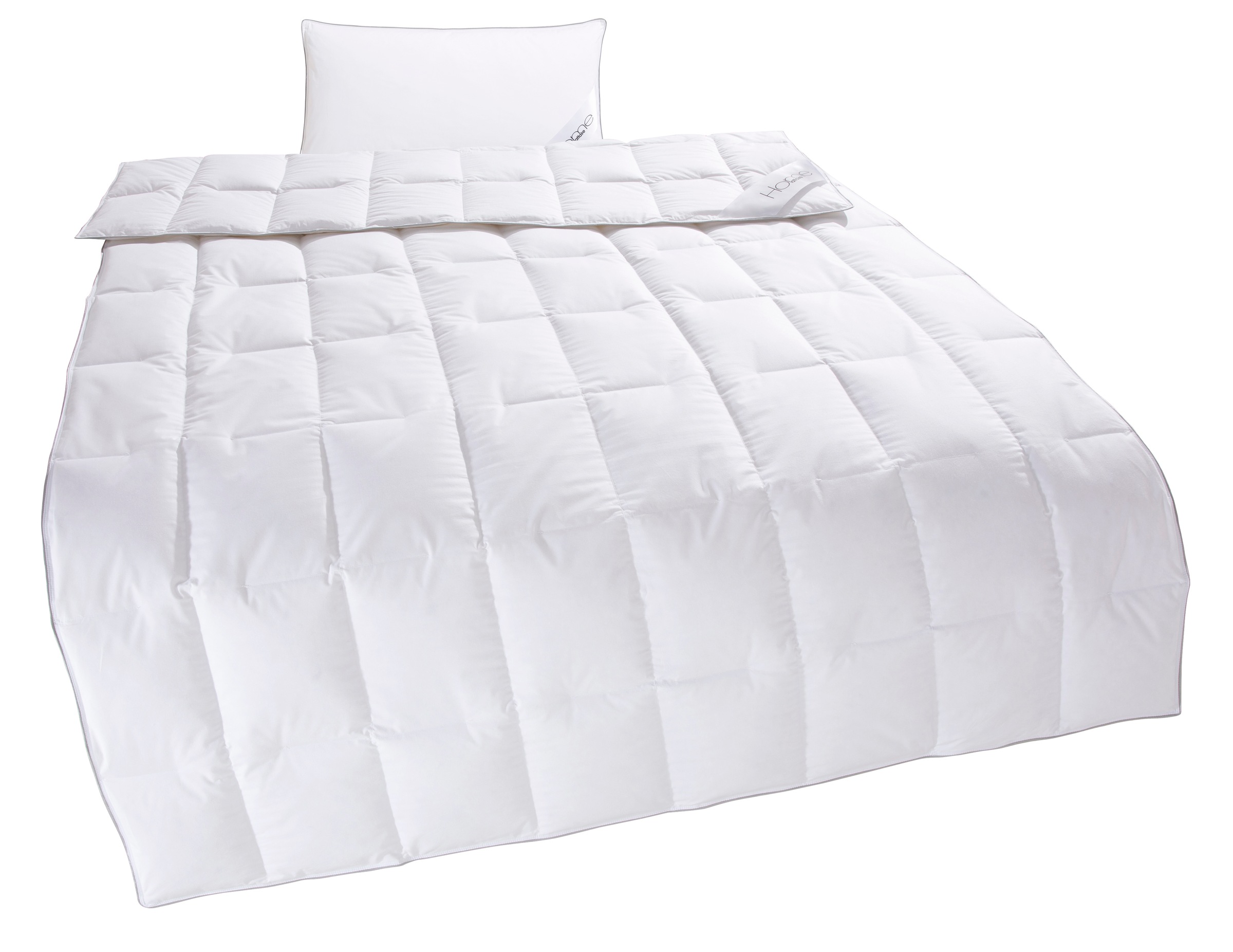 Home affaire Daunenbettdecke + Kopfkissen "TAMINS, Bettdecke 135x200 cm und günstig online kaufen