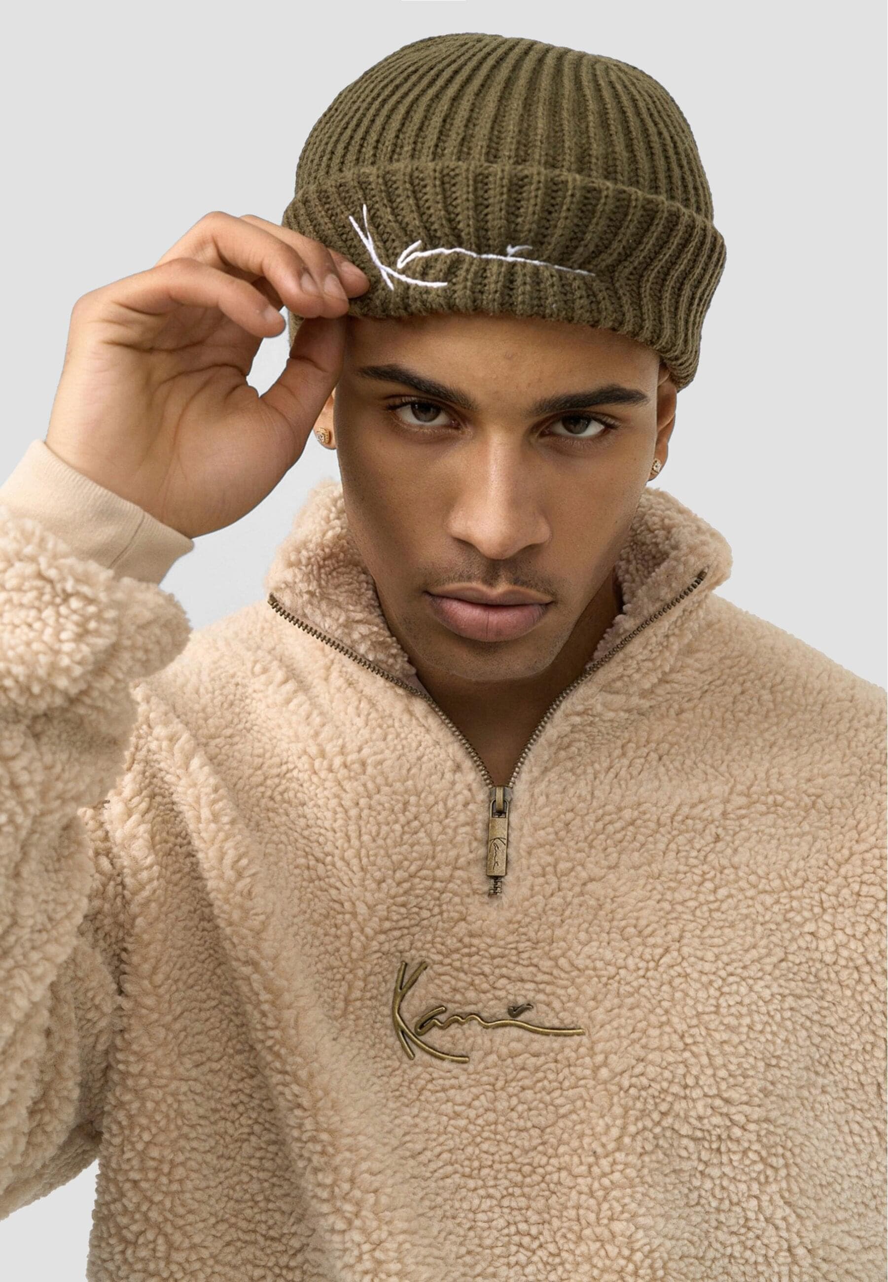 Karl Kani Beanie »Karl Kani Unisex KA213-014-2 Signature Fisherman Beanie«, (1 St.)