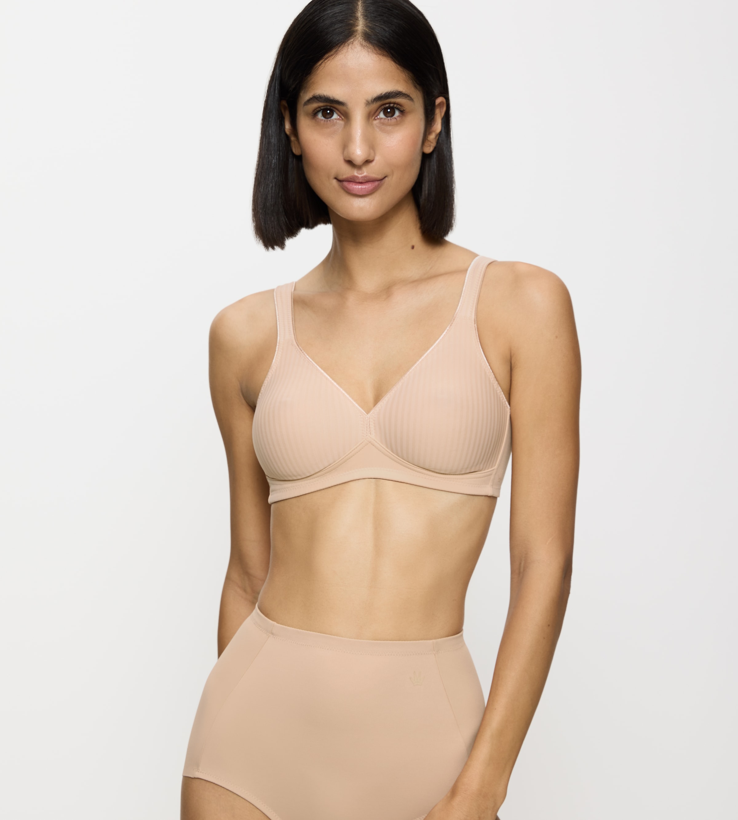 Triumph Bügelloser BH "Modern Soft+Cotton N" mit dezenten Streifen