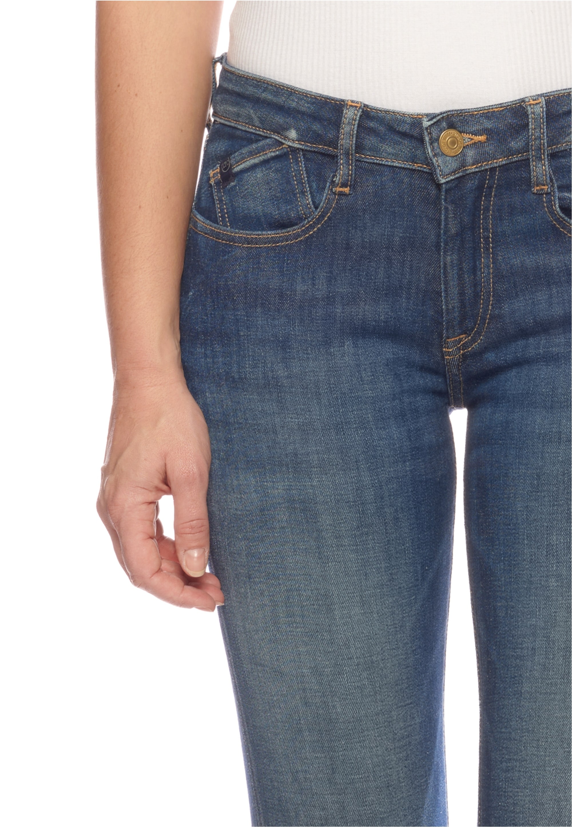 Le Temps Des Cerises Bequeme Jeans »JEAN FEMME PULP C KAWI«, mit enganliegender Passform