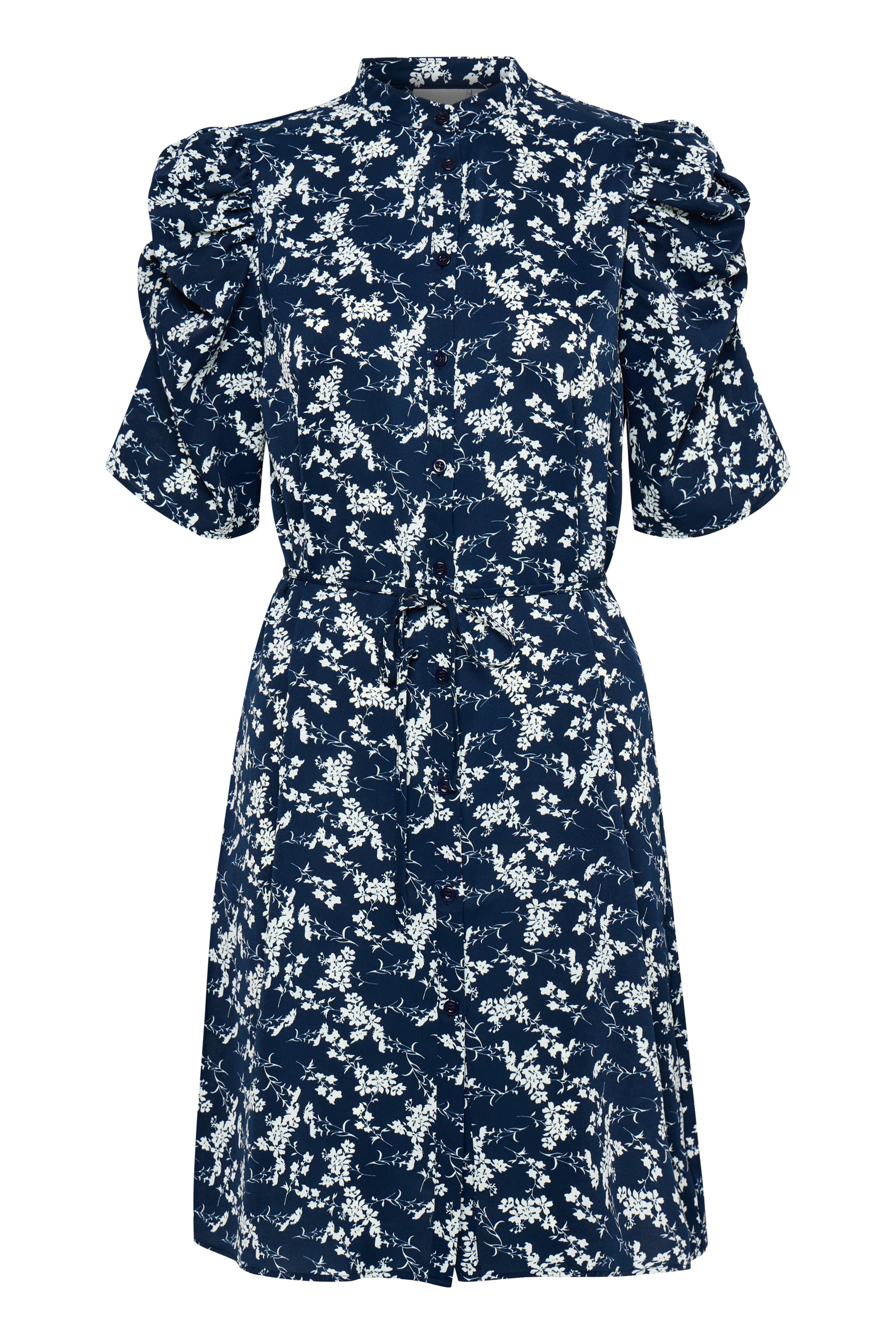 Ichi Midikleid "Damen Kleid IXNINA"