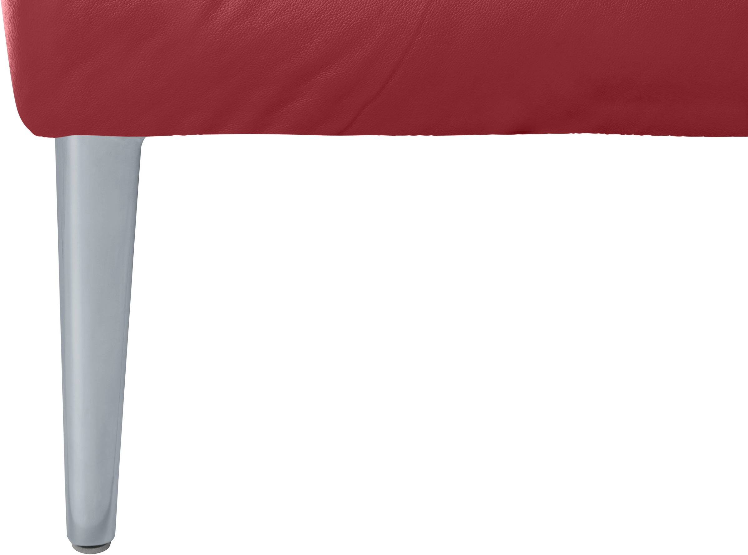 W.SCHILLIG Ecksofa »enjoy&MORE, Designsofa, bequem, zeitlos und elegant, L-Form«, mit Sitztiefenverstellung, Füße silber matt, Breite 340 cm