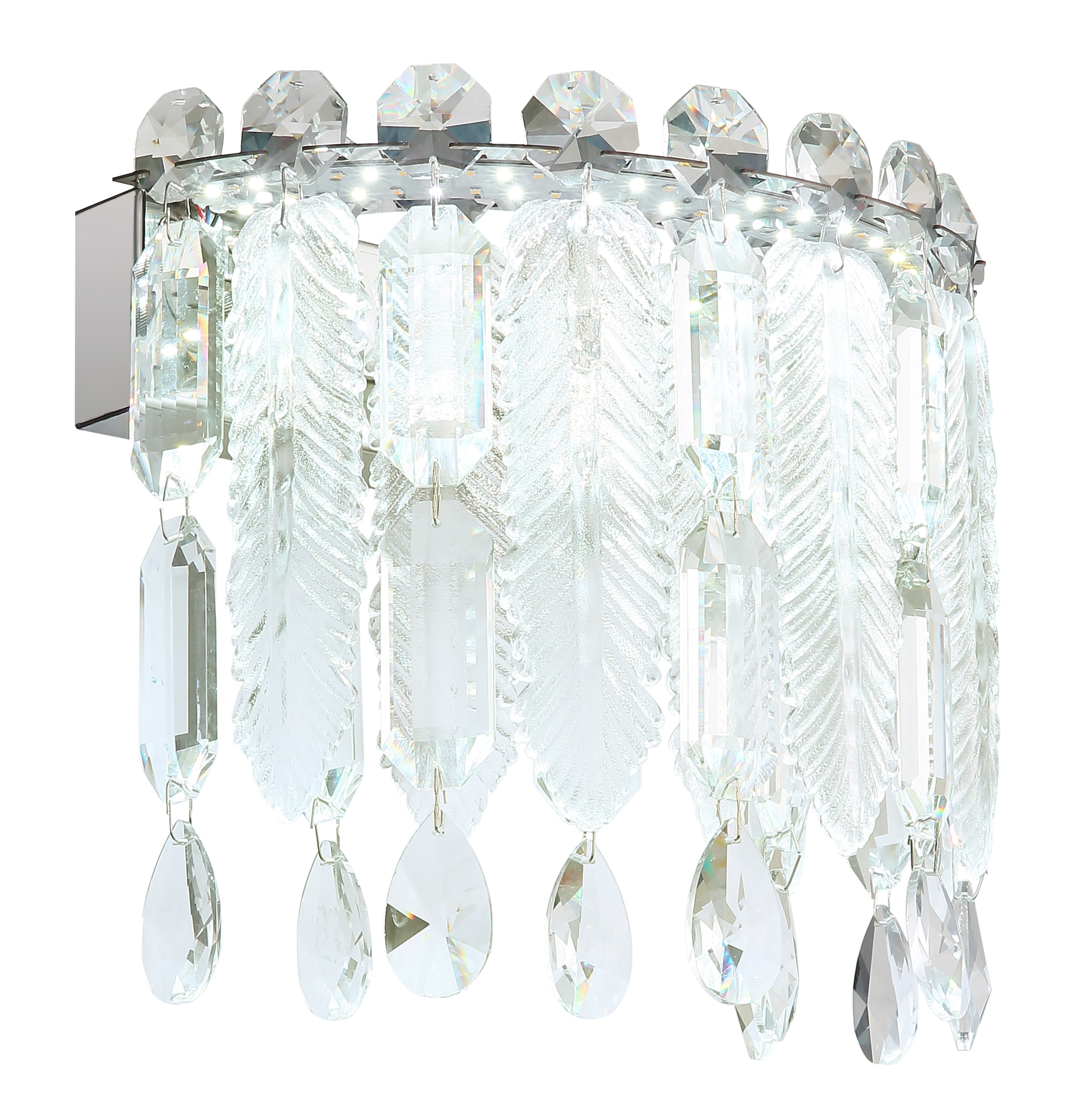 GLOBO LIGHTING Wandleuchte »KLUNKA« LED-Modul 1 Stk. Wandlampe Wand Wohnzimmer Flur Wandbeleuchtung