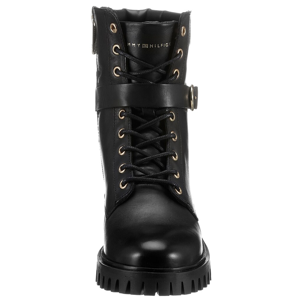 Tommy Hilfiger Schnürboots »BUCKLE LACE UP BOOT«
