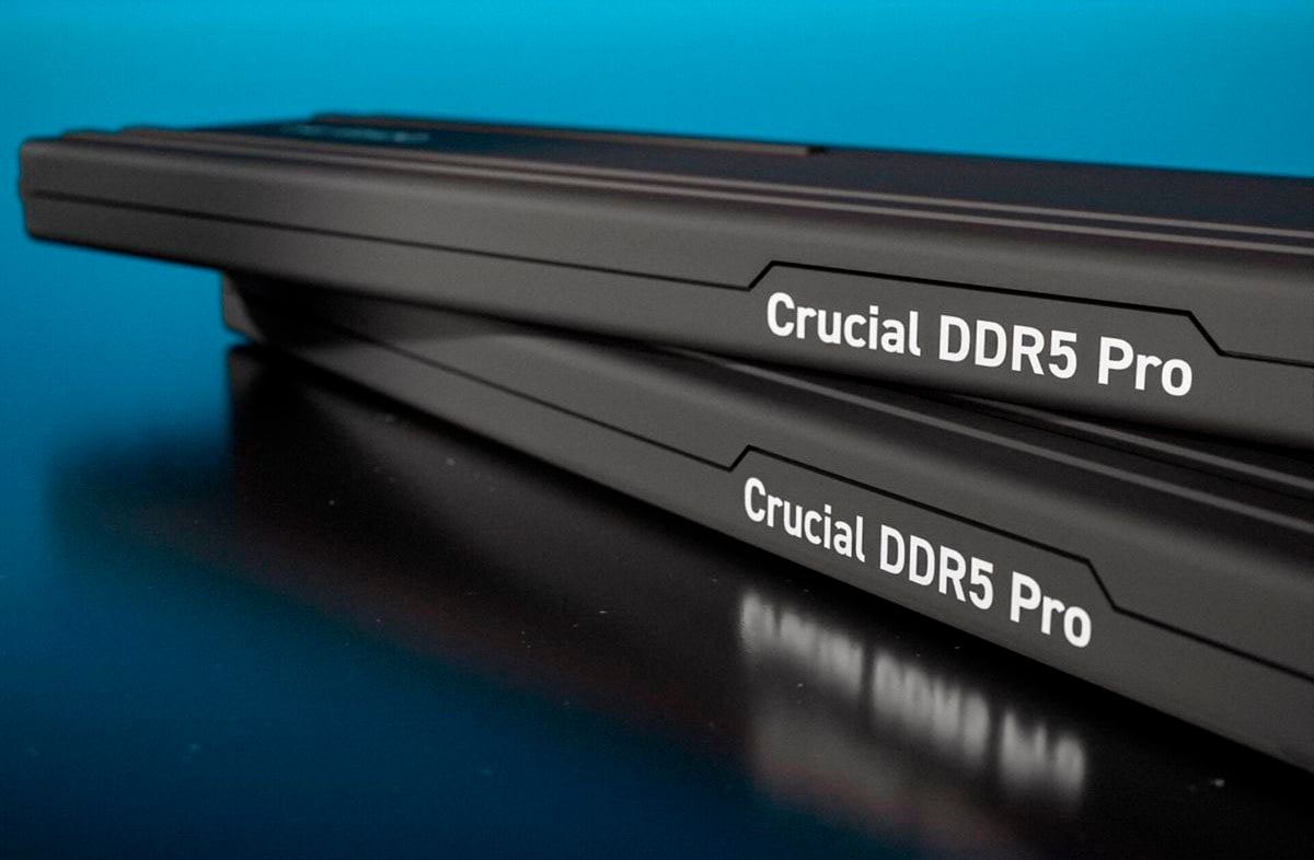 Crucial PC-Arbeitsspeicher »Pro 32GB Kit (16GBx2) DDR5-6000 UDIMM«