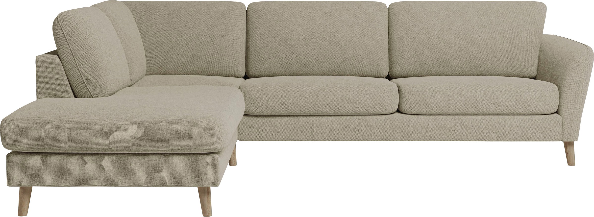 Home affaire Ecksofa "MARSEILLE 278/202 cm, L-Form, Ottom. rechts/links, ve günstig online kaufen