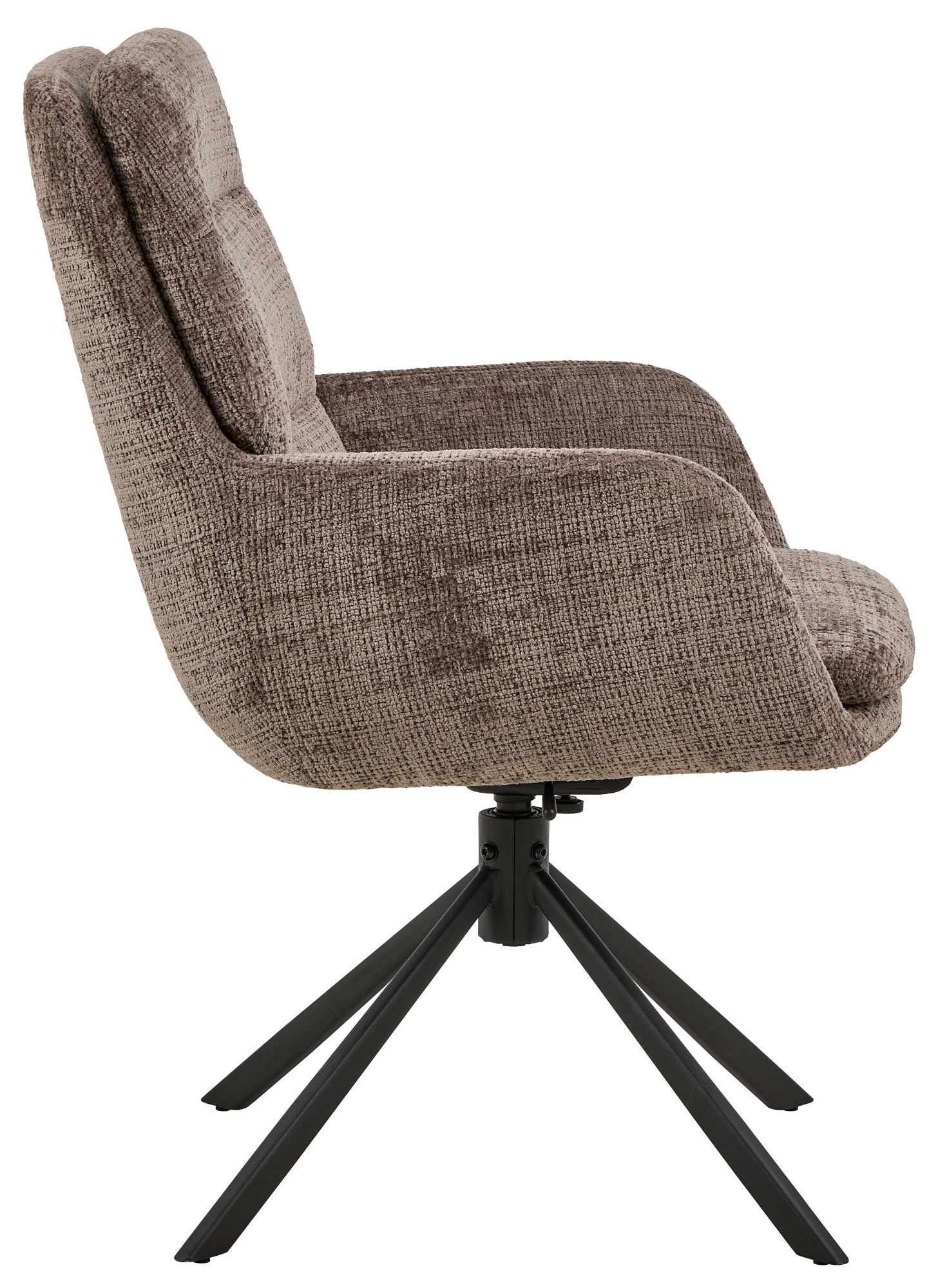 ACTONA GROUP Esszimmerstuhl »Edgar, Polsterstuhl, Stuhl« (Set) 2 Stk.Stuhl, Stoff, L-Form, Armlehnen, Dreh- & Kippfunktion, FSC™