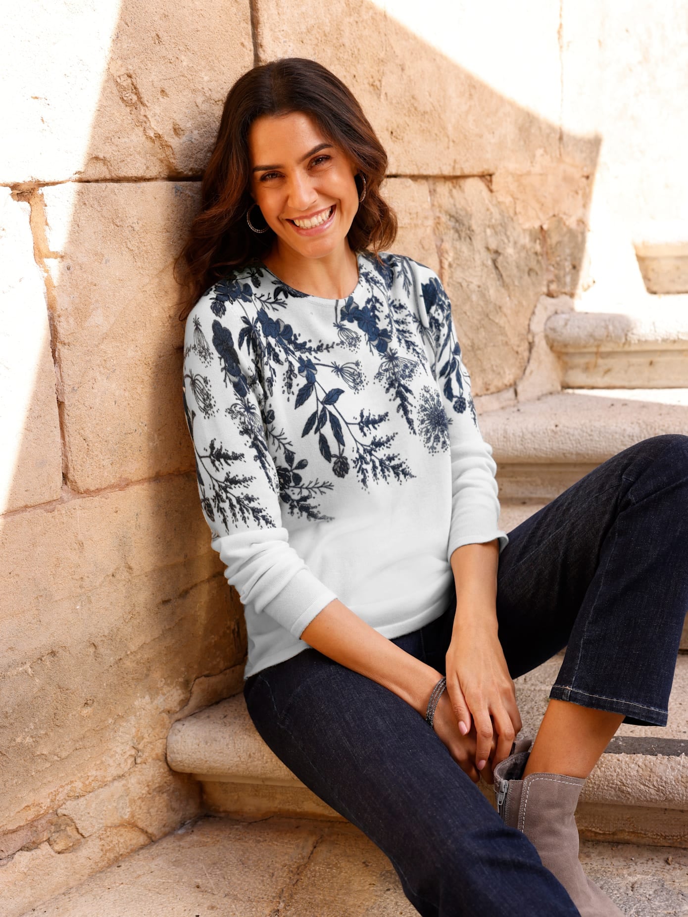 Inspirationen Strickpullover "Feinstrick-Pullover"