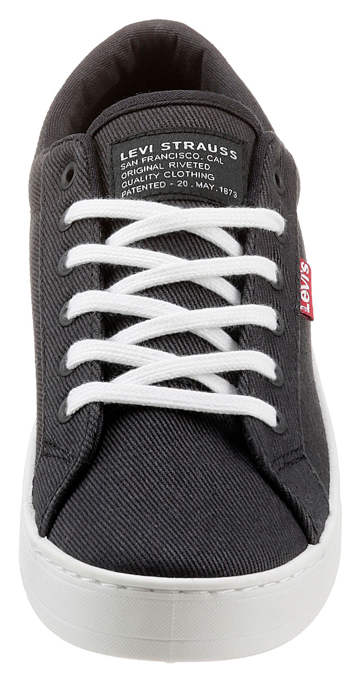 Levi's® Plateausneaker »MALIBU 2.0«, mit Logoaufnäher, Freizeitschuh, Halbschuh, Schnürschuh