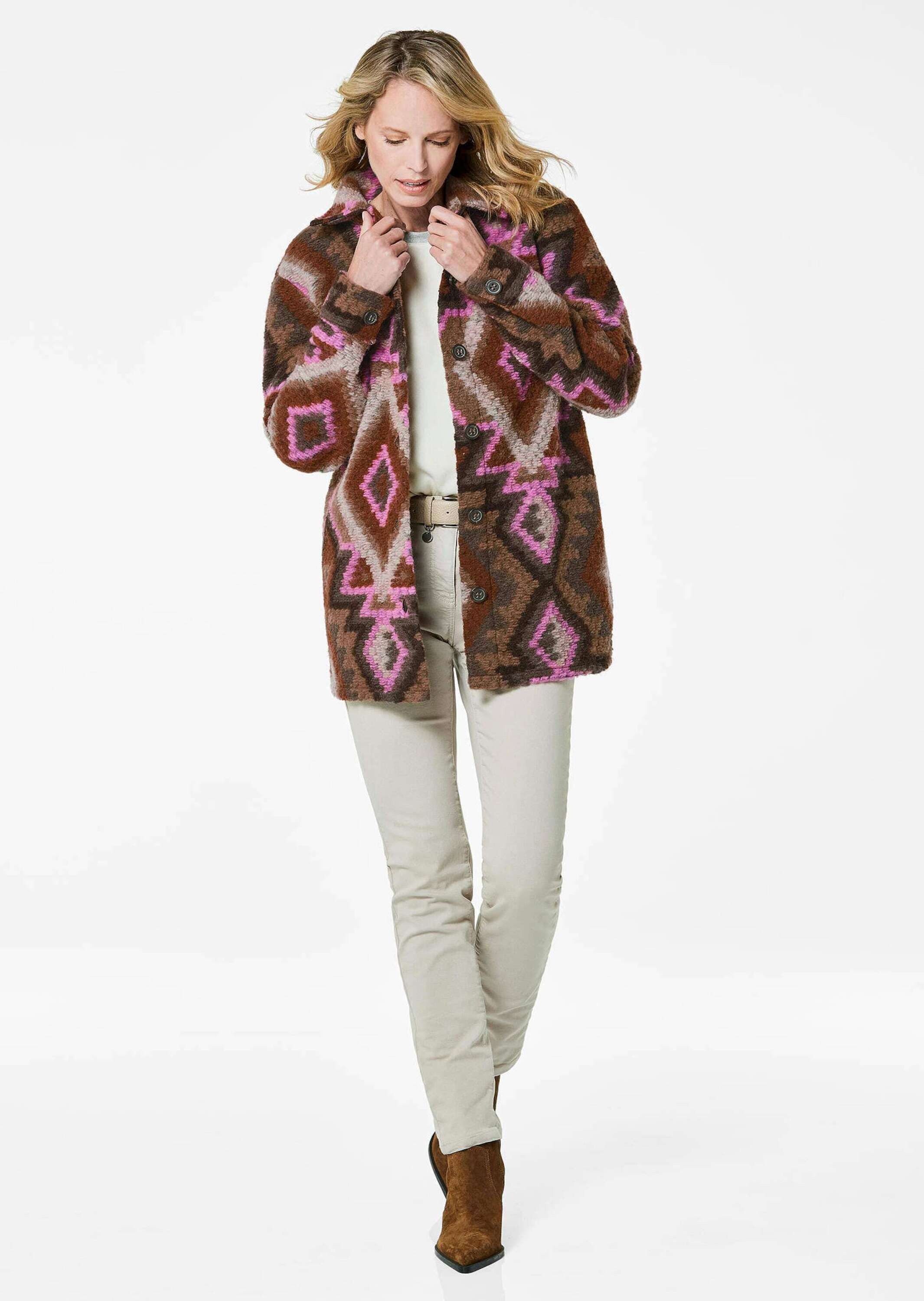 GOLDNER Wolljacke »Hemdjacke«