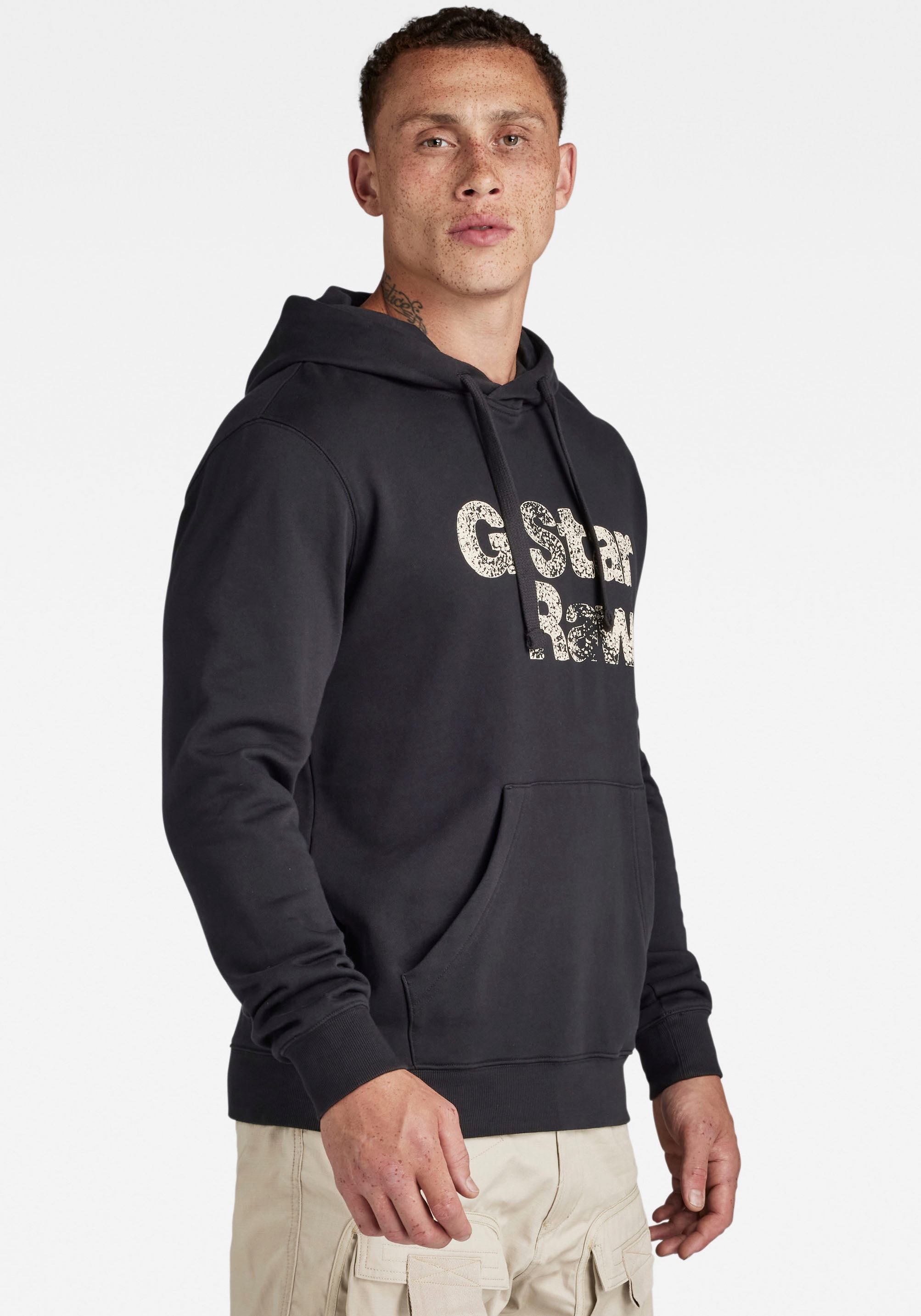 G-STAR Kapuzensweatshirt Painted GR HDD günstig online kaufen