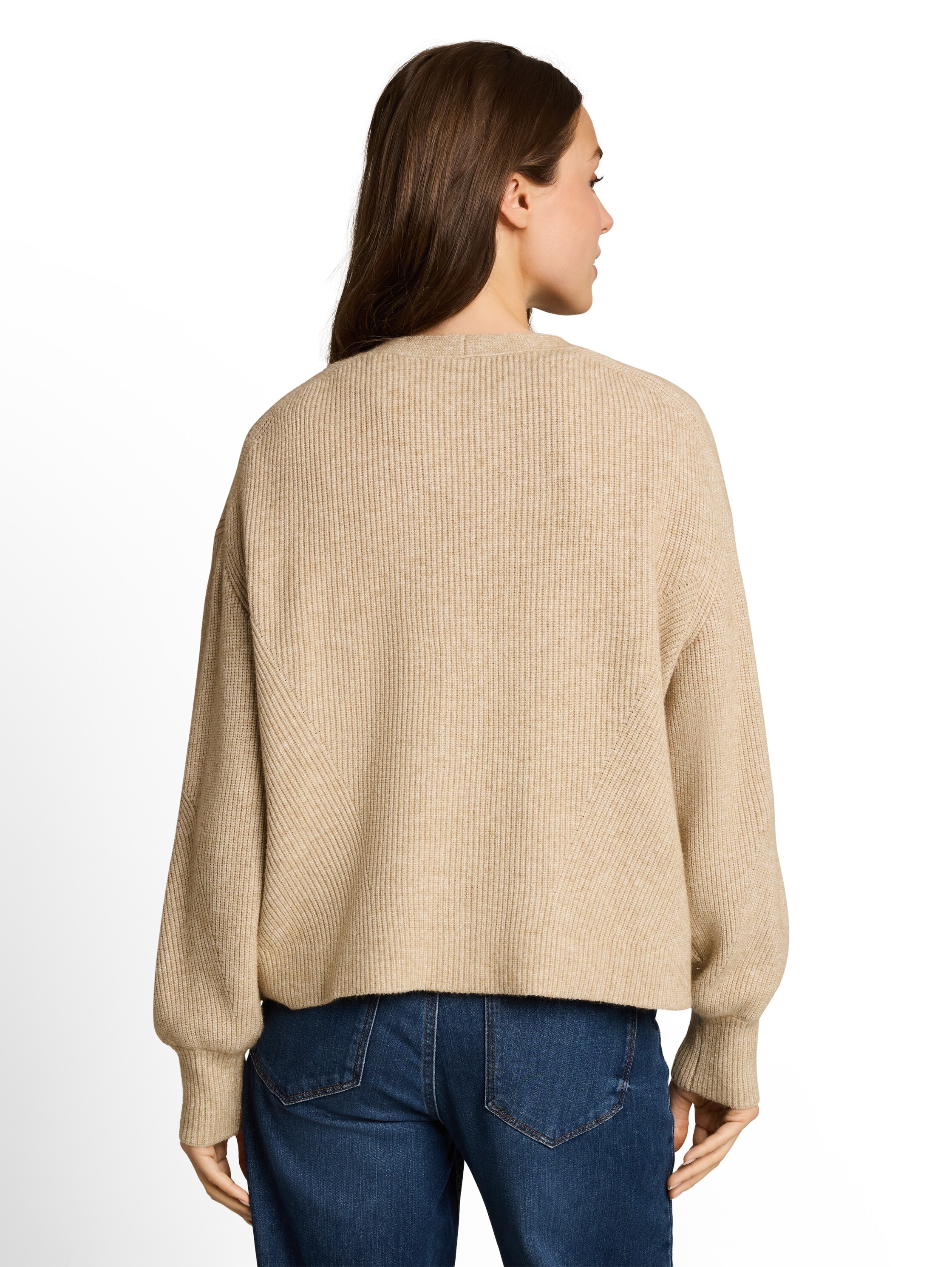 TOM TAILOR Strickjacke »Oversized« mit V-Ausschnitt