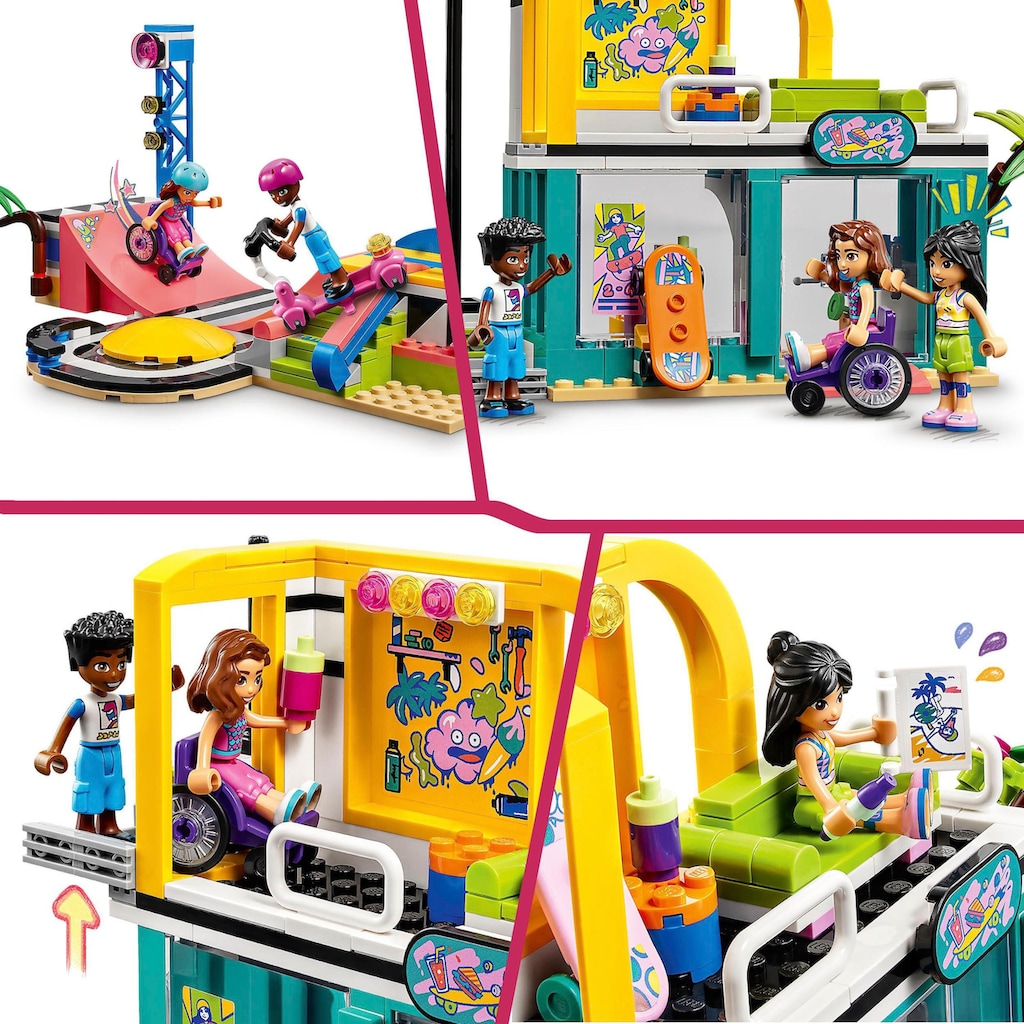 LEGO® Konstruktionsspielsteine »Skatepark (41751), LEGO® Friends«, (431 St.)