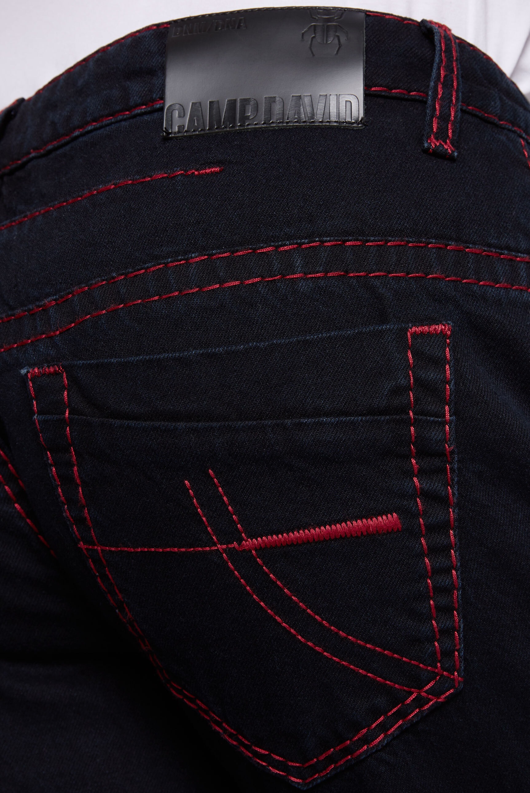 CAMP DAVID Comfort-fit-Jeans, mit zwei Leibhöhen