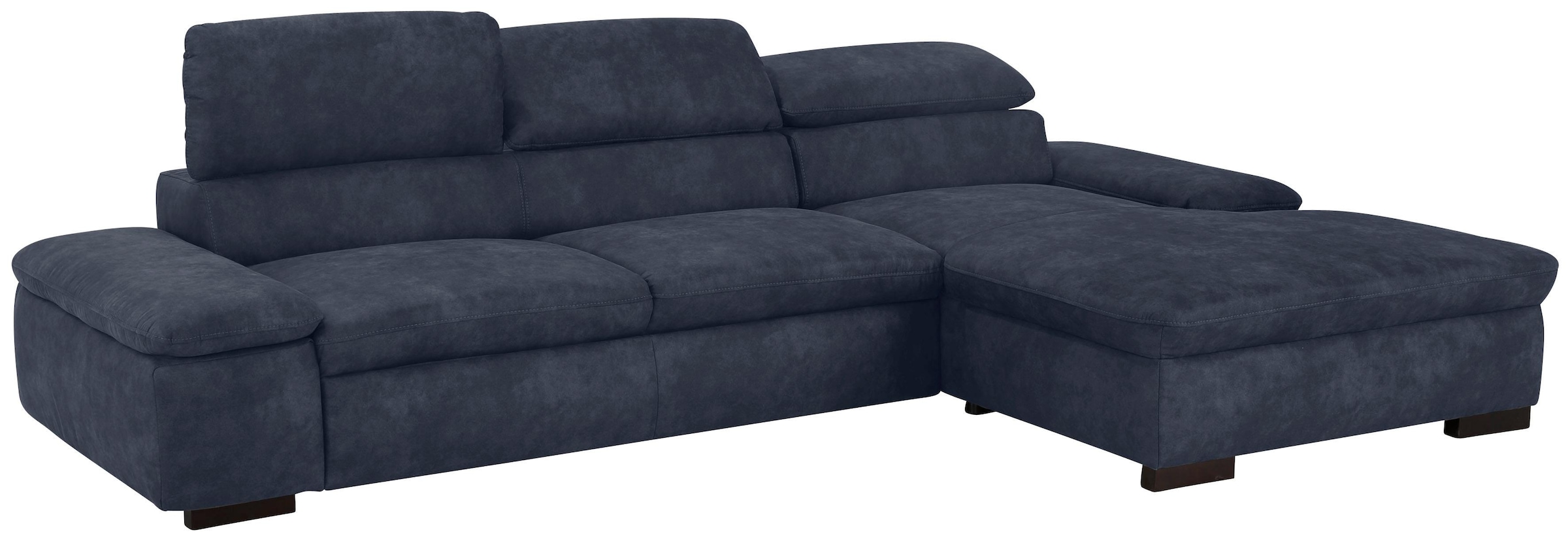 Home affaire Ecksofa »Alberto L-Form«, mit Kopfteilverstellung, wahlweise mit Bettfunktion