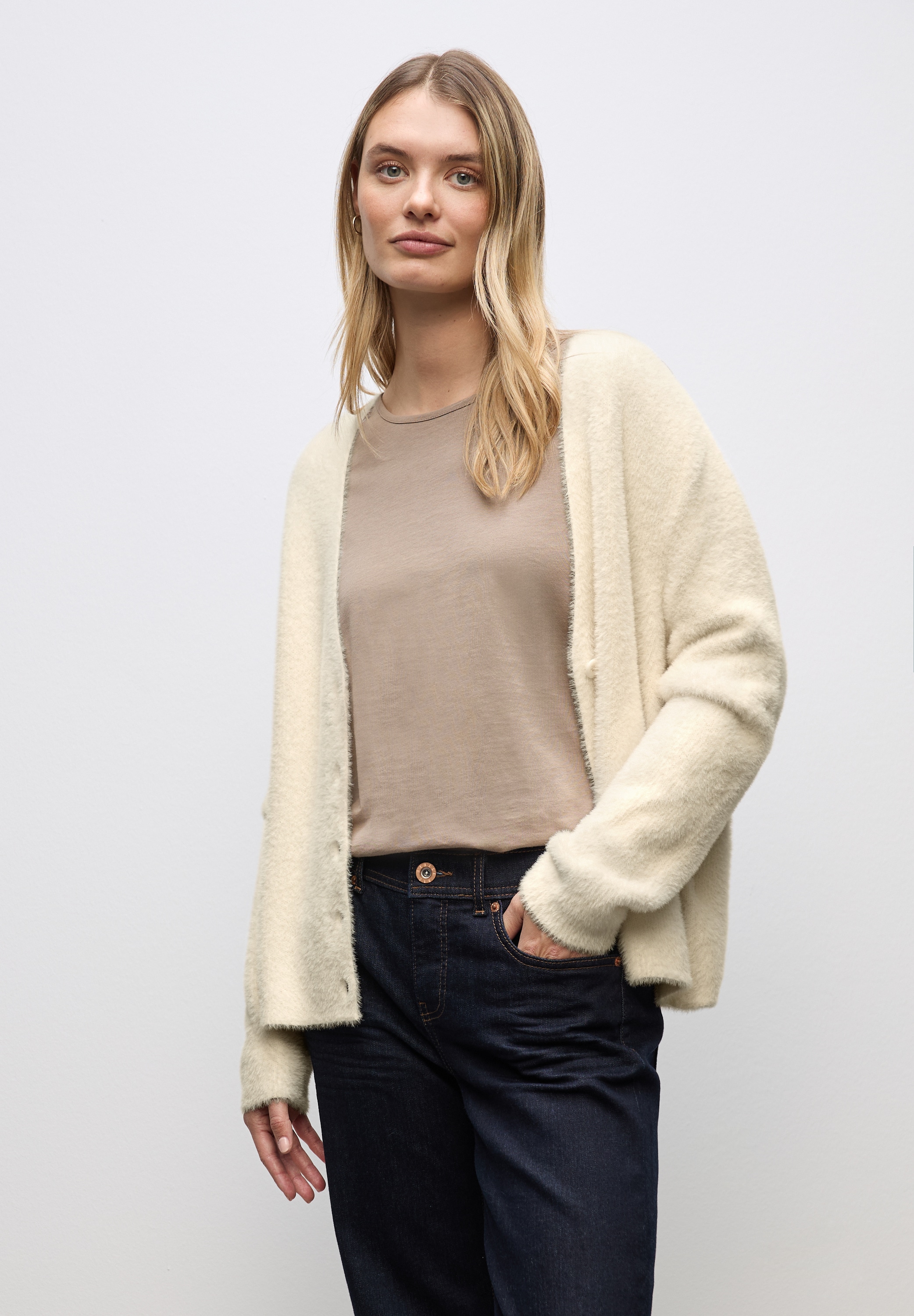STREET ONE Cardigan, mit Knopfleiste günstig online kaufen
