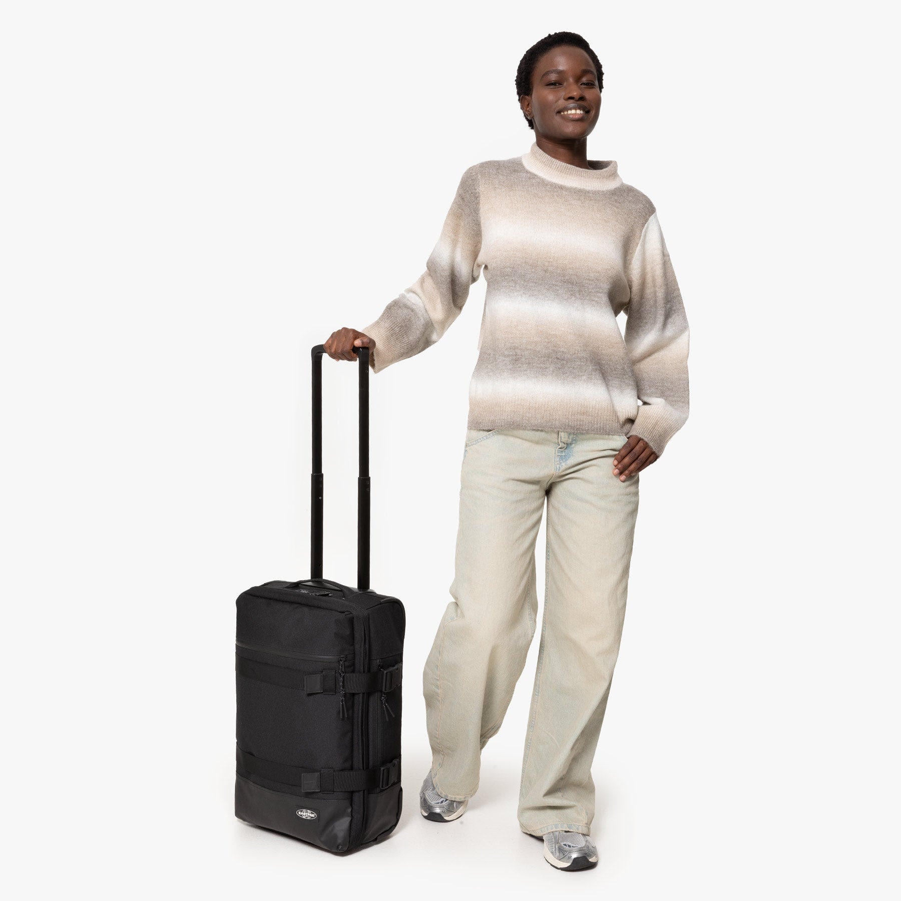 Eastpak Weichgepäck-Trolley »ICON TRAVEL'R S ON BLACK« 33 l 2 Rollen