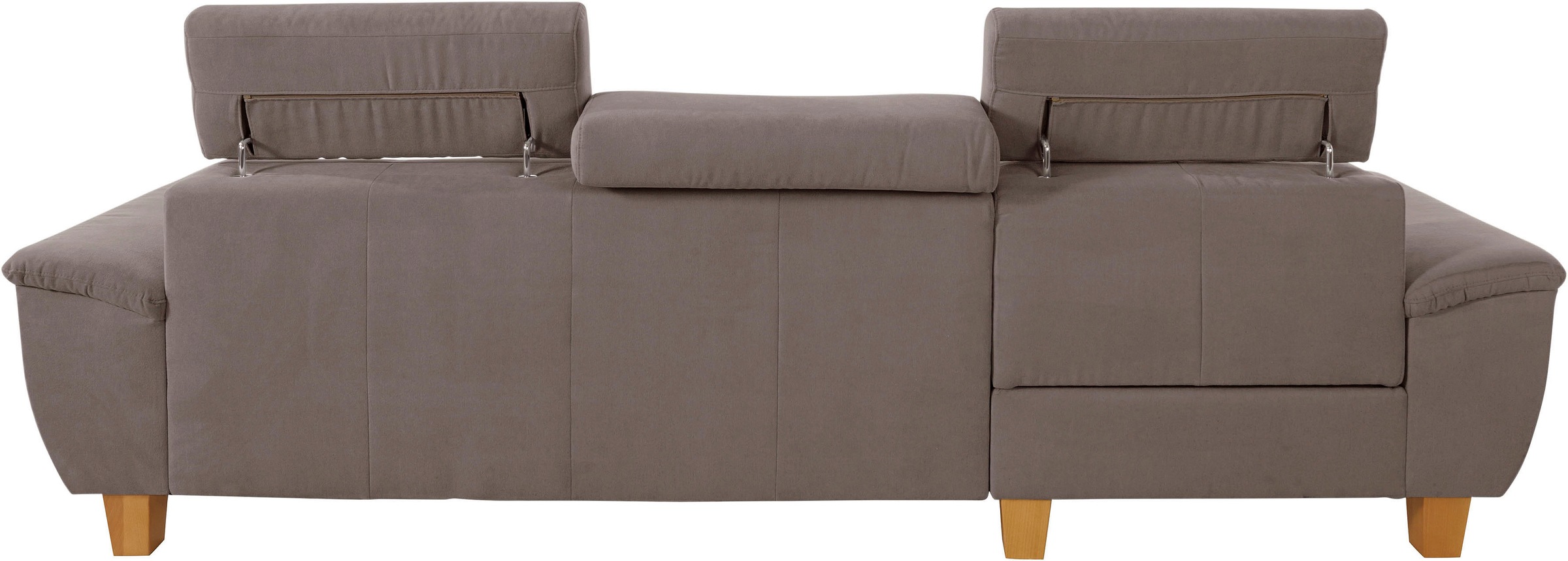 exxpo - sofa fashion Ecksofa »Enya, aufwendige Detailverarbeitung, hoher Sitzkomfort, bequem, L-Form«, inkl. Kopfteilverstellung, wahlweise mit Bettfunktion und Bettkasten
