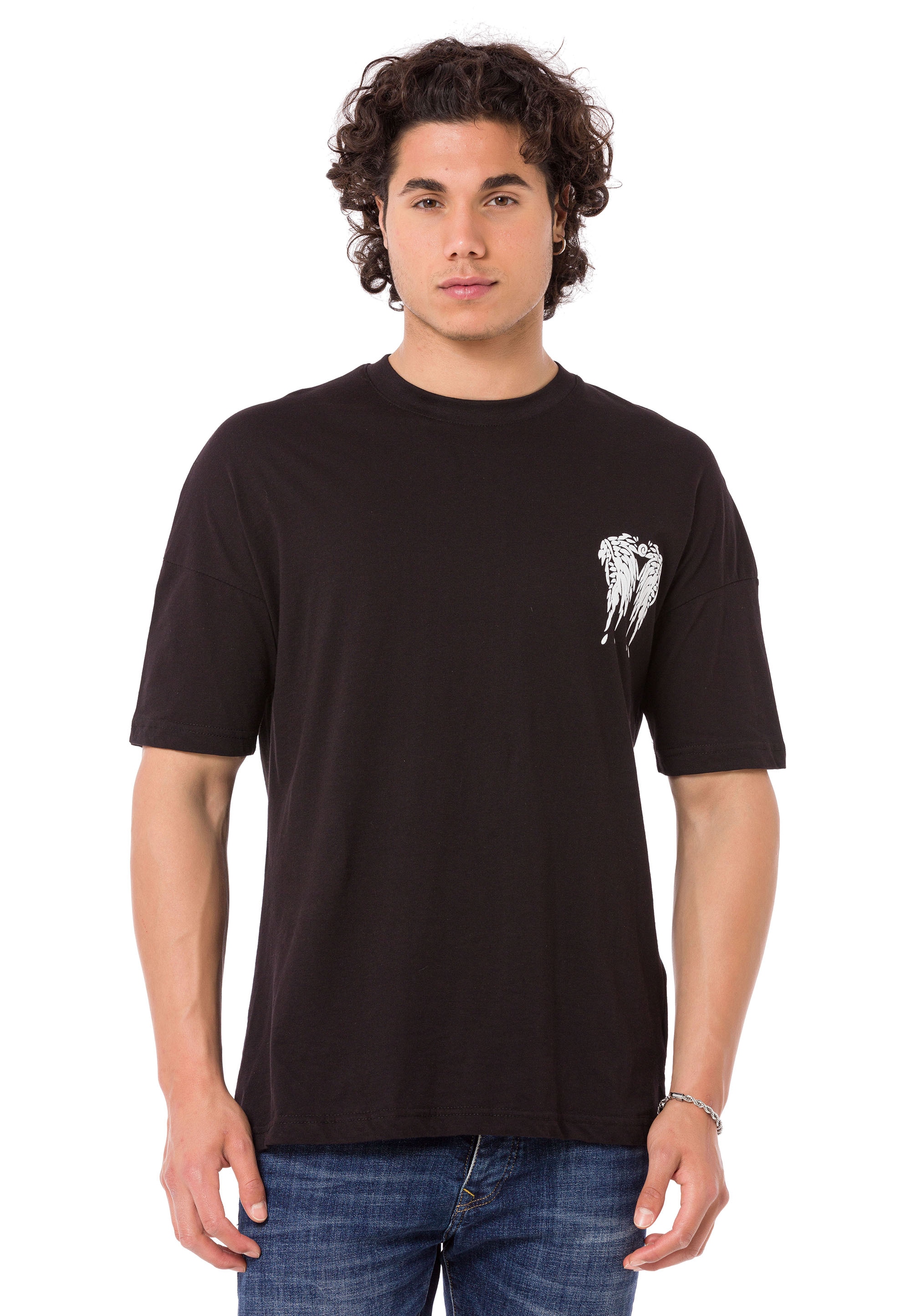 RedBridge T-Shirt »Corby«, mit großflächigem Print