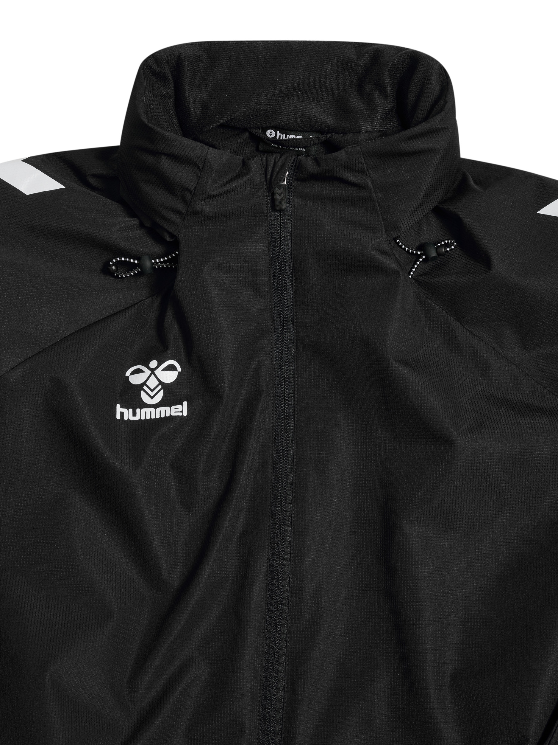 hummel Allwetterjacke »HMLLEAD 2.0 ALL-WEATHER JACKET« mit Kapuze sportlicher Stil, aus Polyester, atmungsaktiv, schnelltrocknend