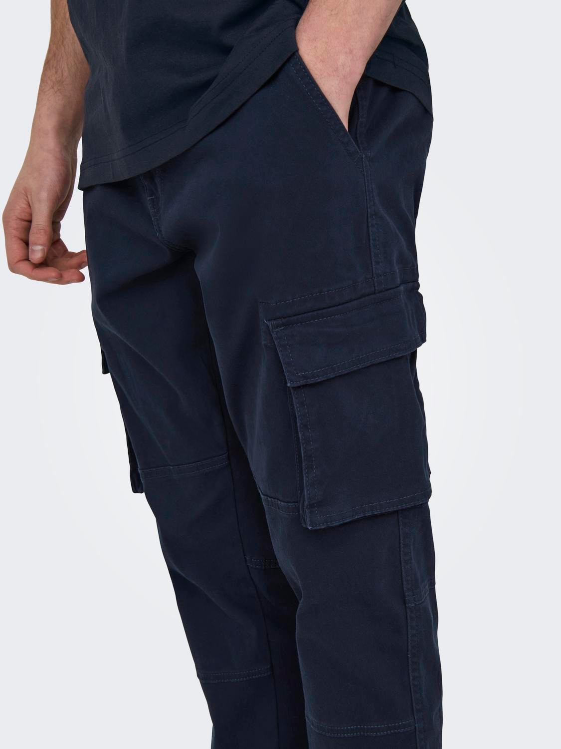 ONLY & SONS Cargohose "ONSCAM STAGE CARGO CUFF LIFE 6687 NOOS" günstig online kaufen