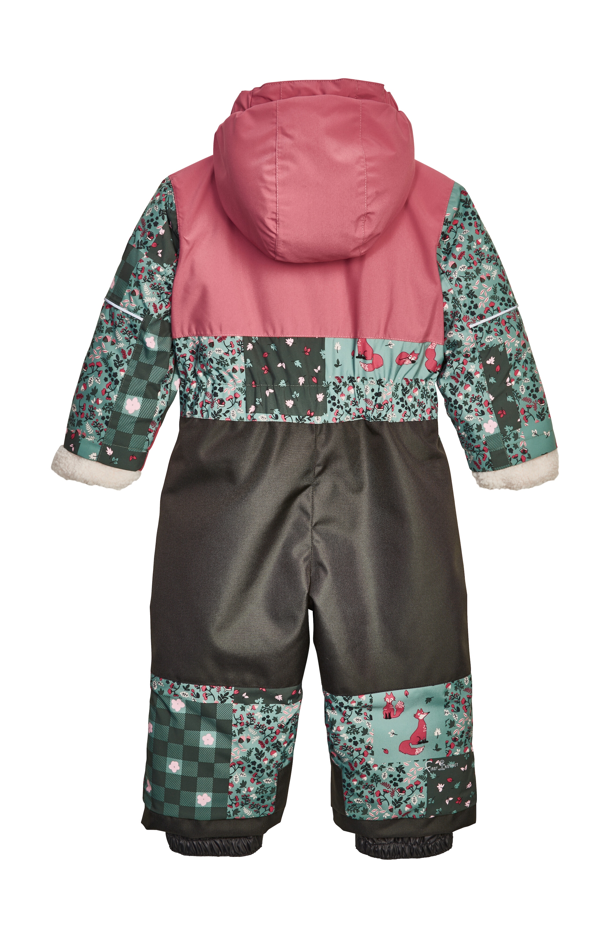 first instinct by killtec Overall »FISW 45 MNS ONPC«, Wind- und wasserdichter Skioverall mit fröhlichem Print und Teddyfleece