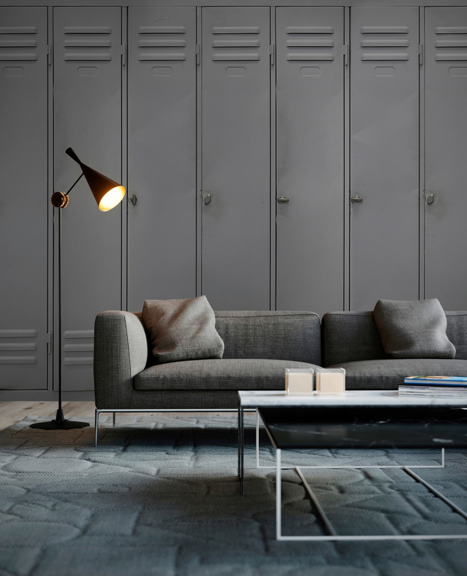 Architects Paper Fototapete »Wardrobe« Vlies, Wand, Schräge