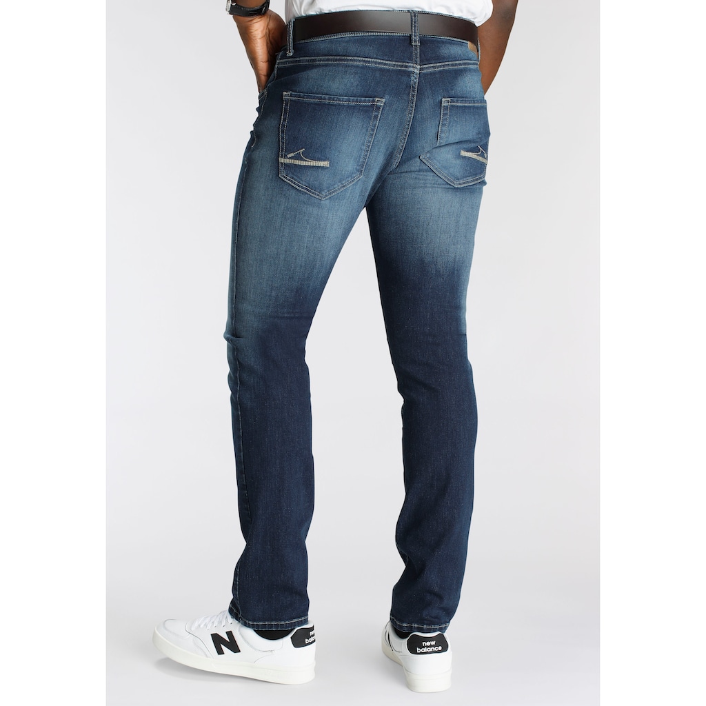 DELMAO Stretch-Jeans »"Reed"«, mit schöner Innenverarbeitung - NEUE MARKE!