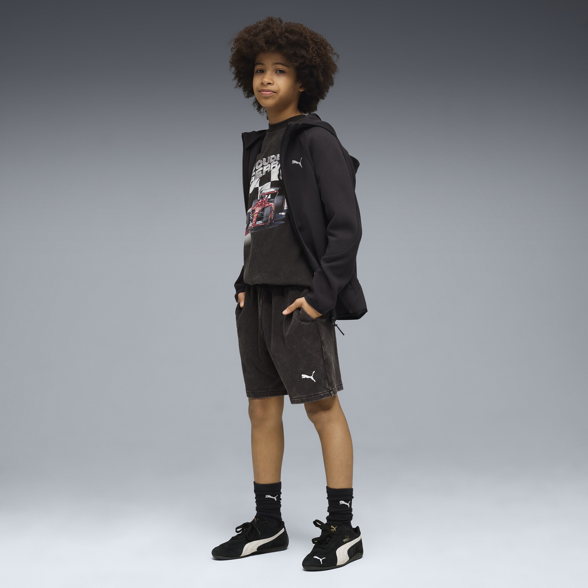 PUMA Sporthose »Scuderia Ferrari Sportswear Sweat-Shorts Jugendliche«