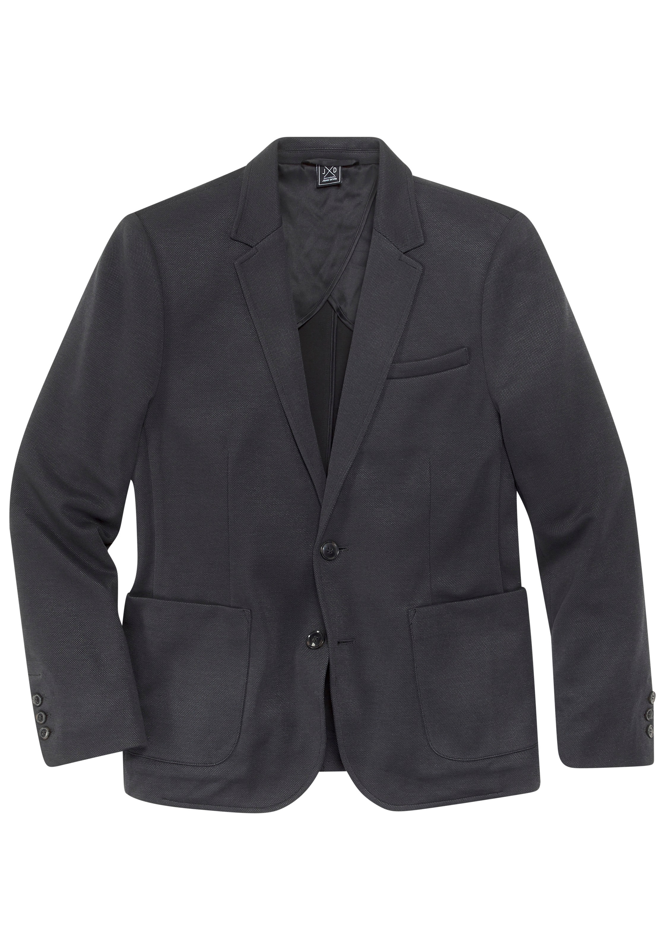 John Devin Sakko "aus elastischer Pikee-Qualität" lässiges Stretchsakko mit günstig online kaufen