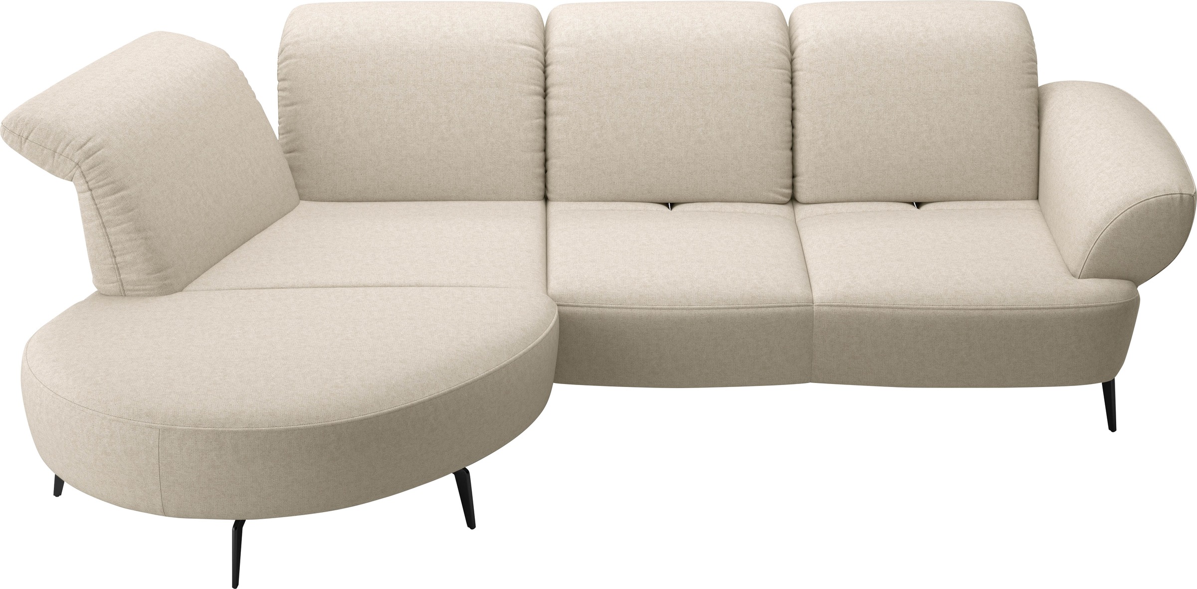 sit&more Ecksofa "Dance", inkl.System Click&Seat und Sitztiefenverstellung günstig online kaufen